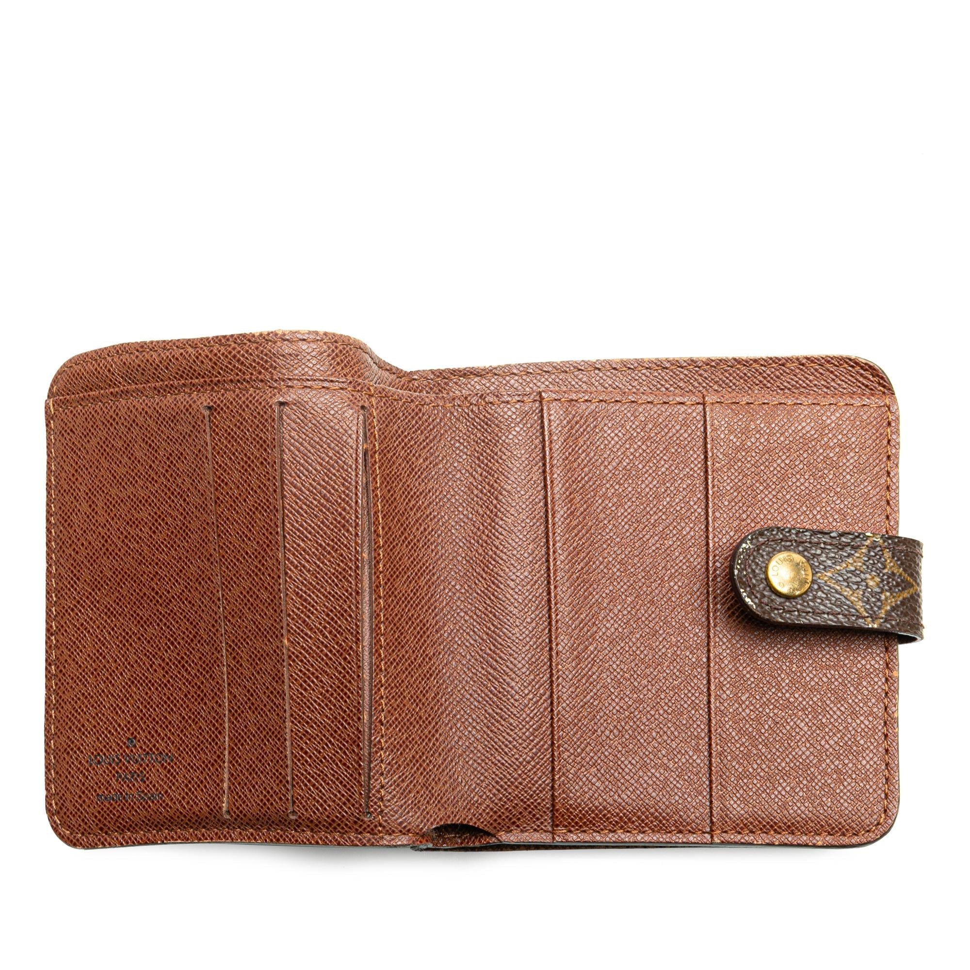 Louis Vuitton Monogram Bi-Fold Compact Wallet