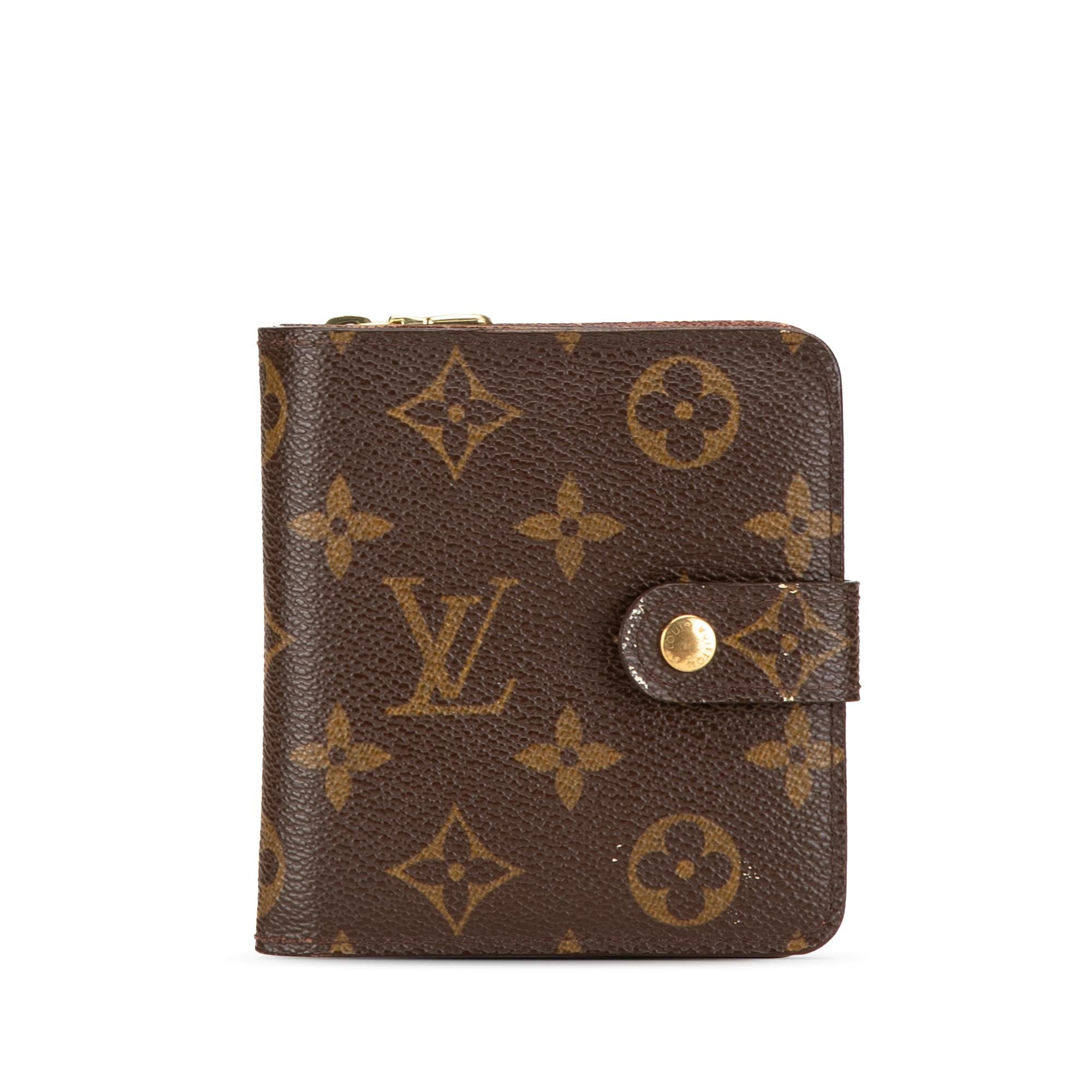 Louis Vuitton Monogram Bi-Fold Compact Wallet