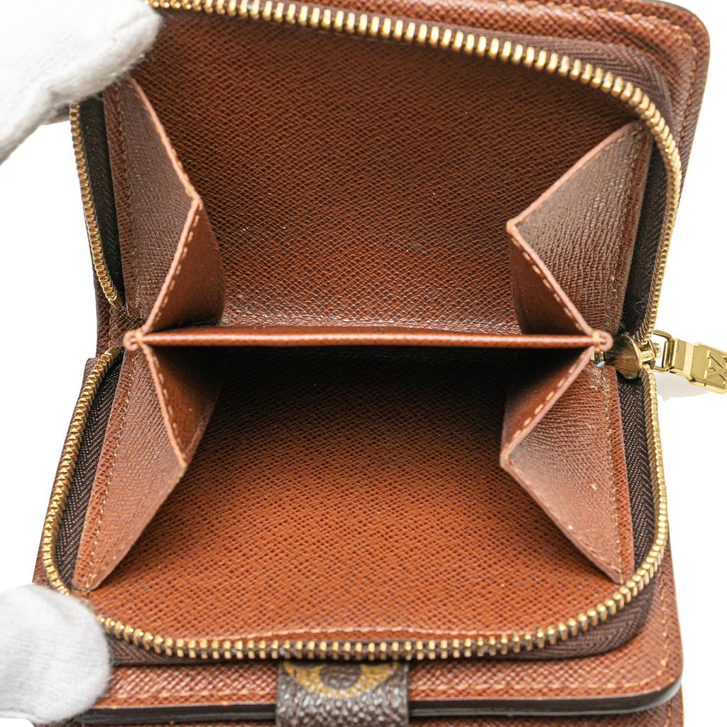 Louis Vuitton Monogram Bi-Fold Compact Wallet