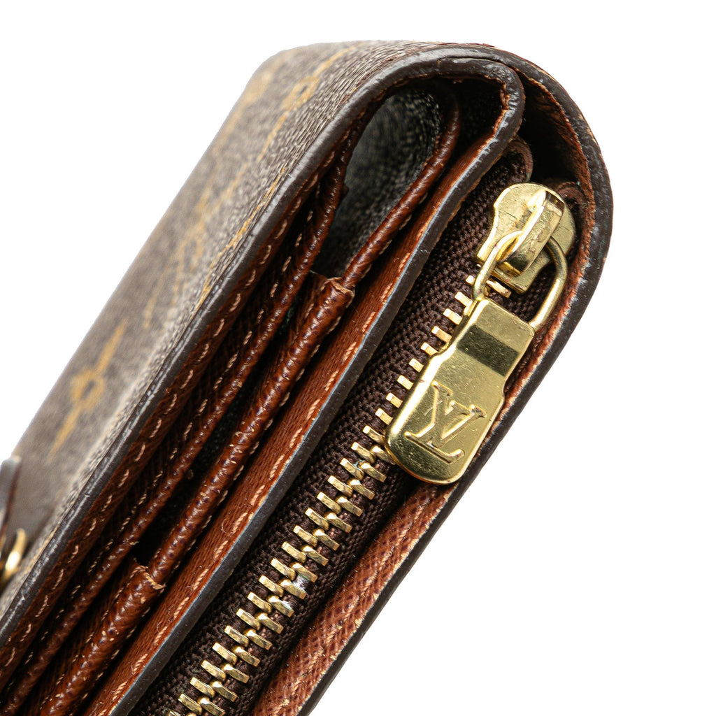 Louis Vuitton Monogram Bi-Fold Compact Wallet
