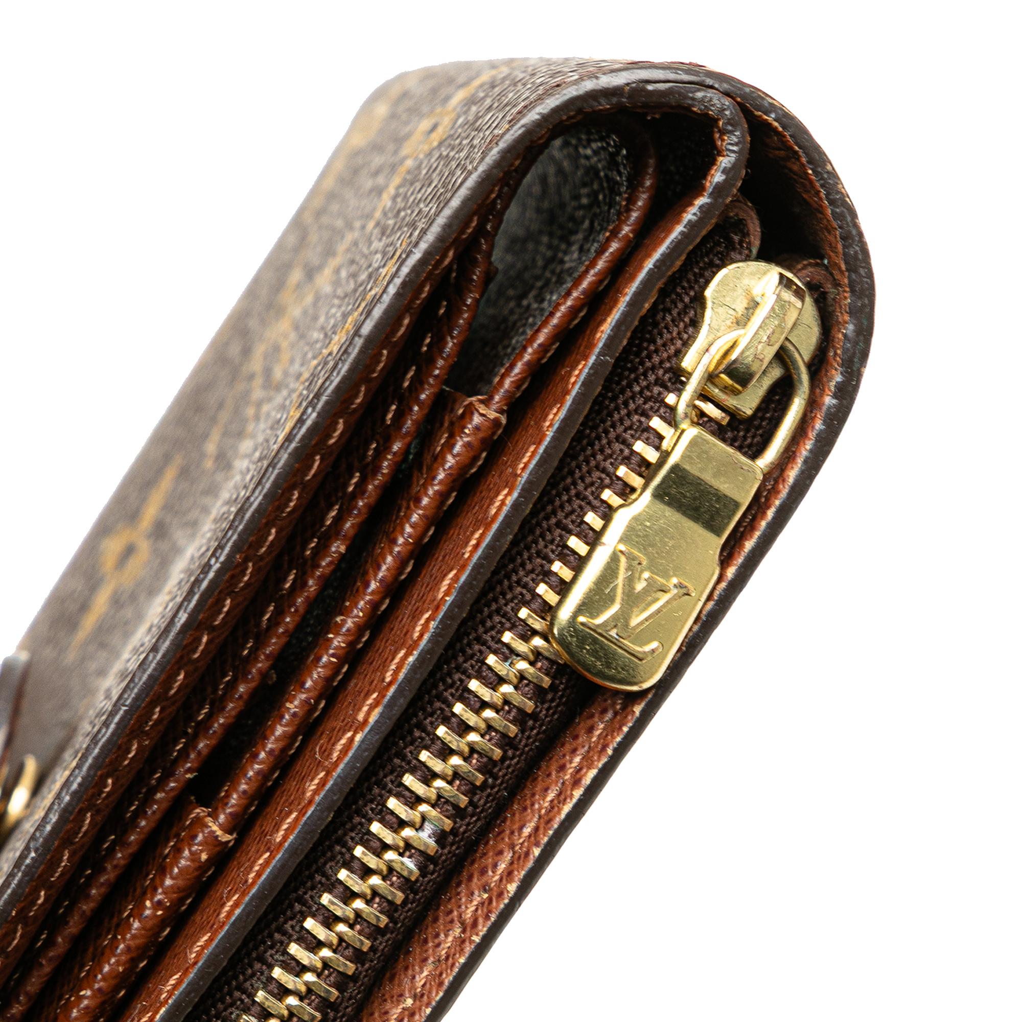 Louis Vuitton Monogram Bi-Fold Compact Wallet