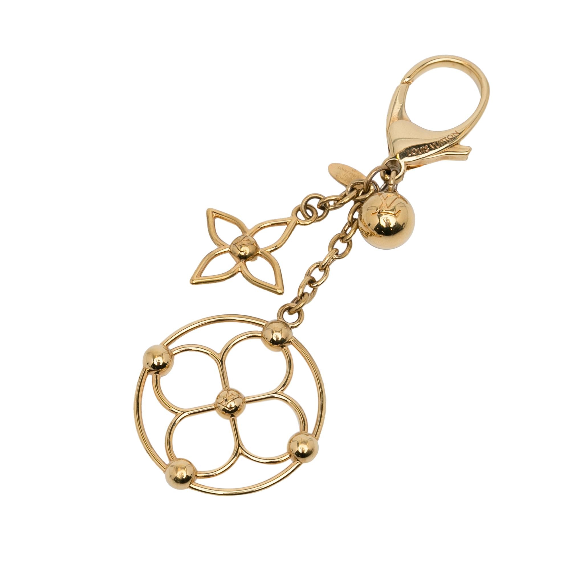 Louis Vuitton Monogram Blooming Flowers Bag Charm (SHG-OQozFr)