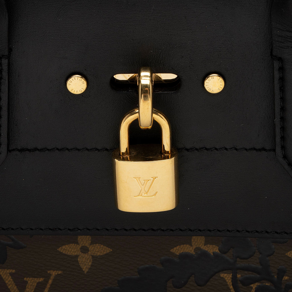 Louis Vuitton Monogram Blossom Canvas City Steamer MM Tote (SHF-JSqUaK)