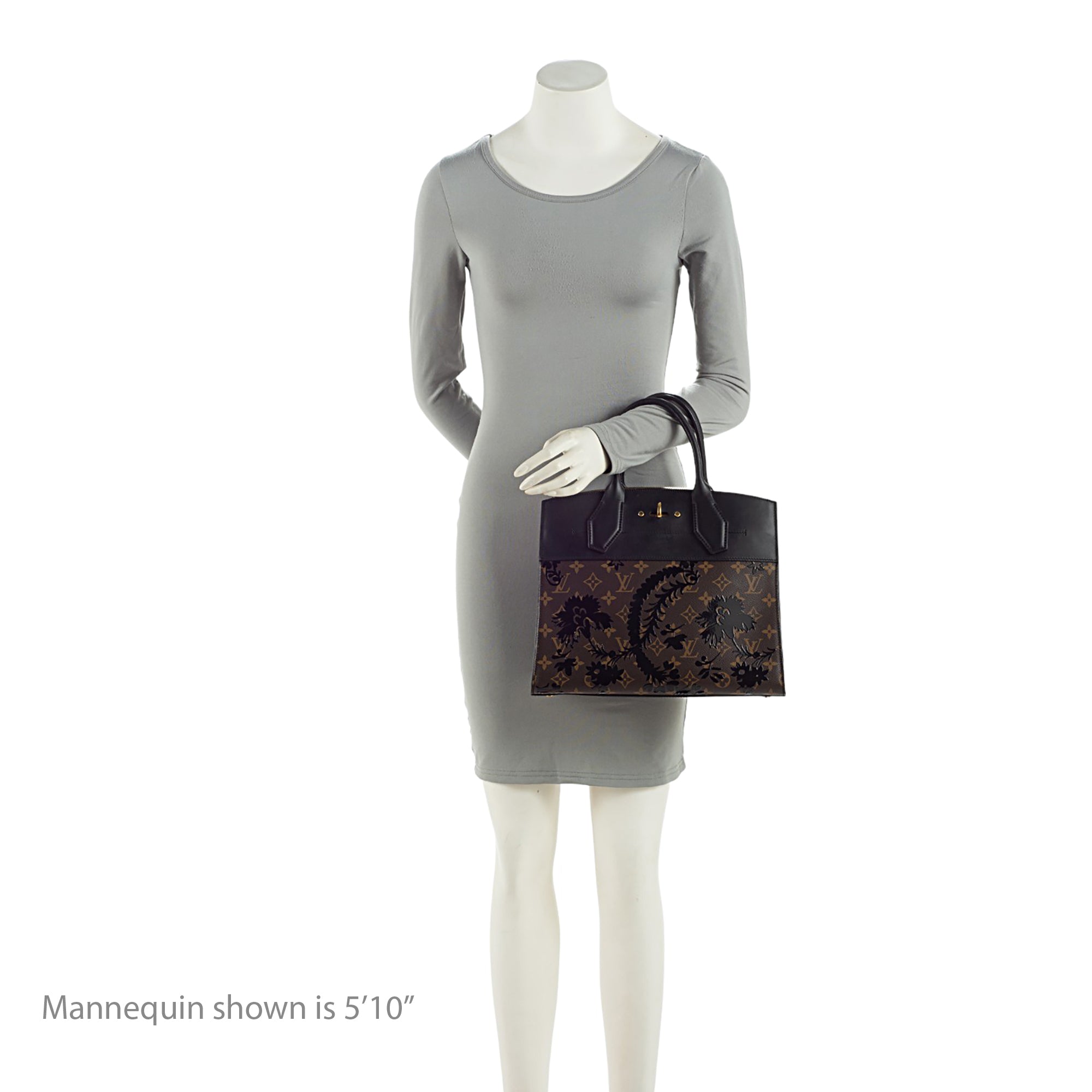 Louis Vuitton Monogram Blossom Canvas City Steamer MM Tote (SHF-JSqUaK)