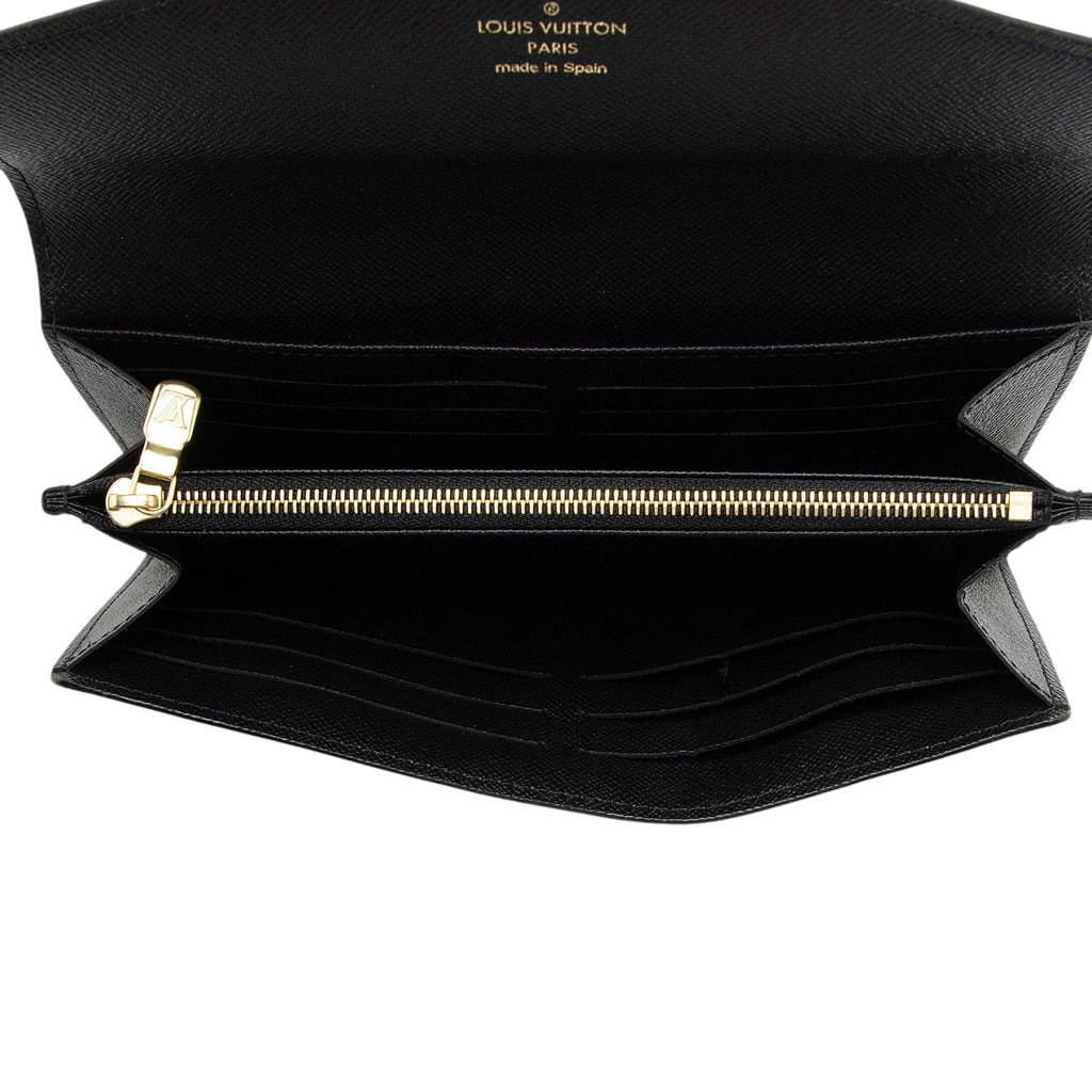 Louis Vuitton Monogram Blossom Canvas Sarah Wallet