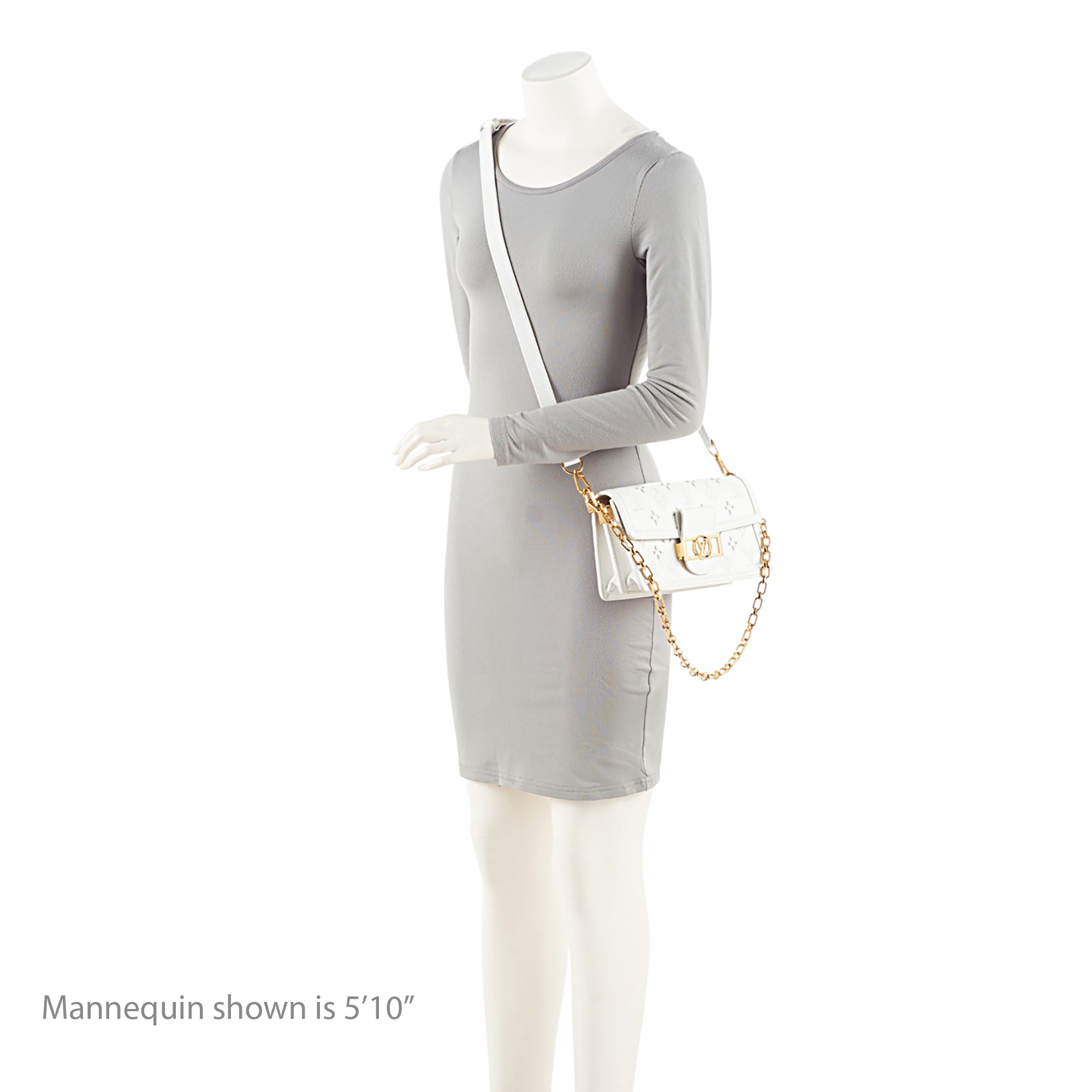Louis Vuitton Monogram Broderie Anglaise Dauphine E/W Shoulder Bag