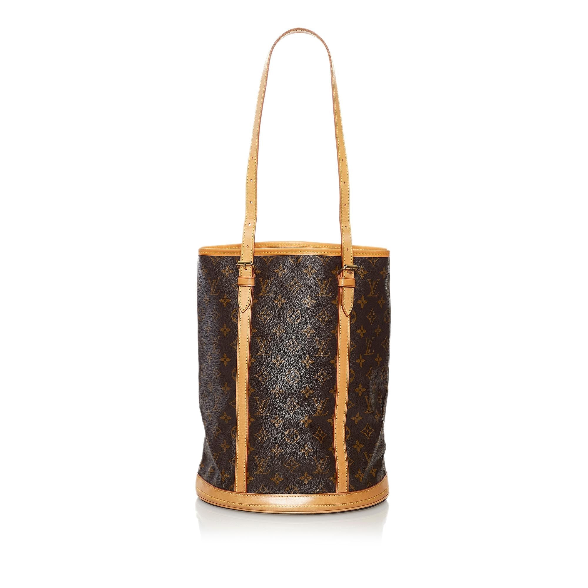 Louis Vuitton Monogram Bucket GM (SHG-32208)