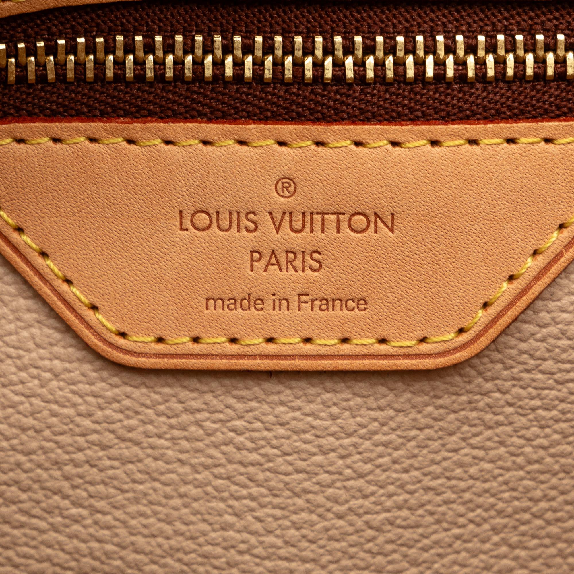 Louis Vuitton Monogram Bucket GM (SHG-dH31BK)
