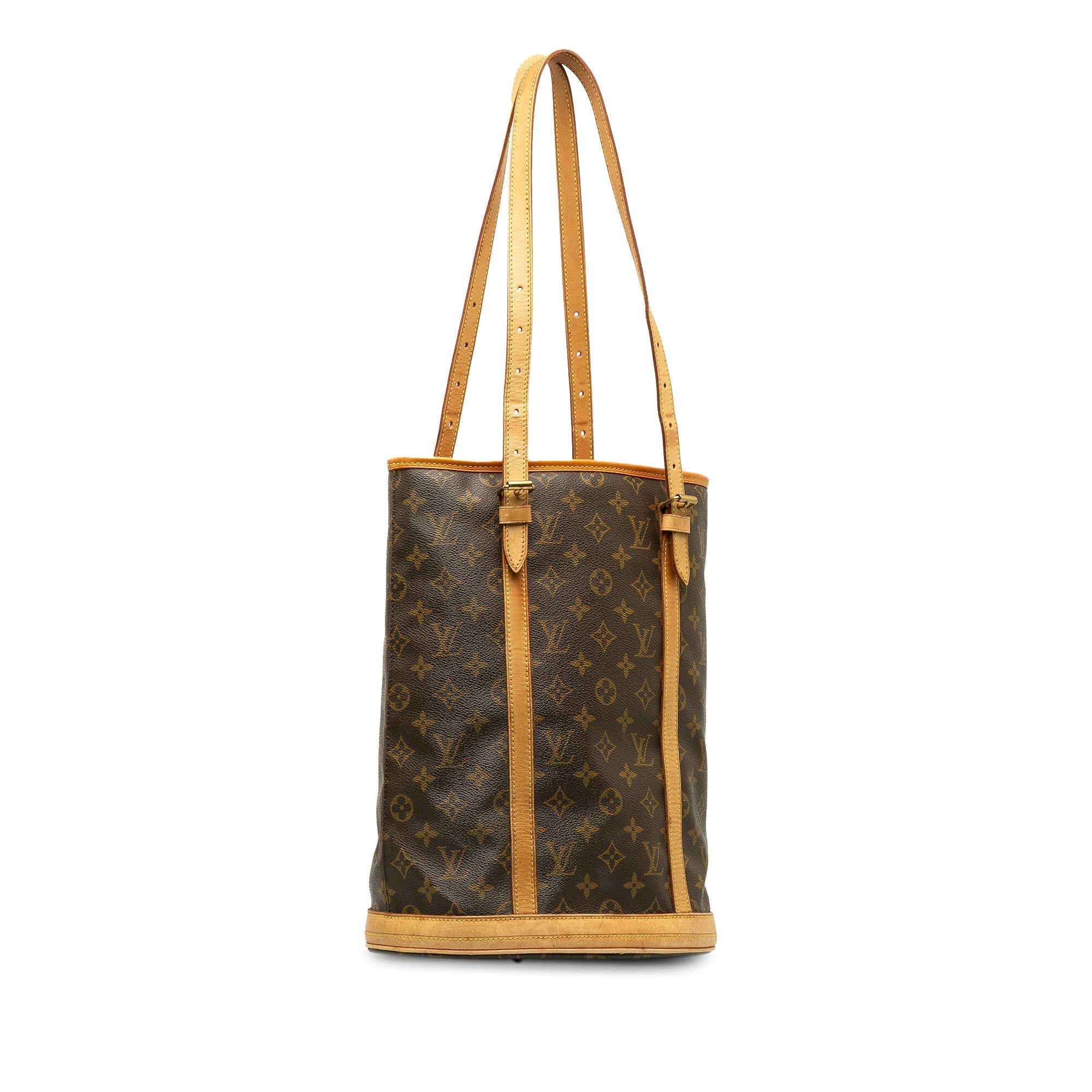 Louis Vuitton Monogram Bucket GM (SHG-dH31BK)