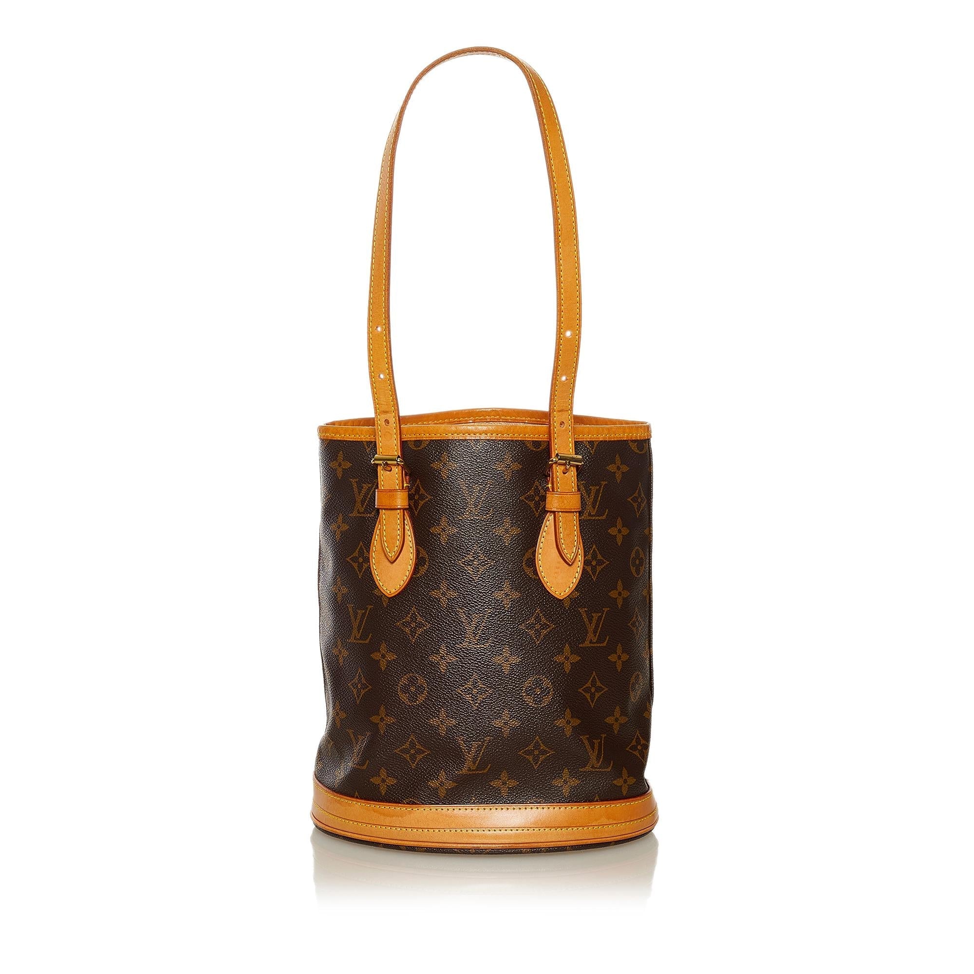 Louis Vuitton Monogram Bucket PM (SHG-34404)