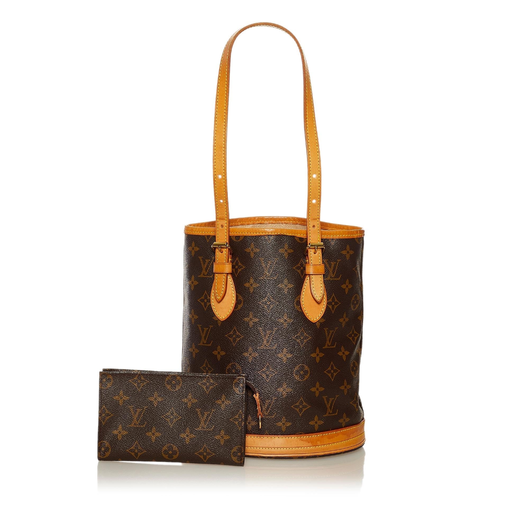 Louis Vuitton Monogram Bucket PM (SHG-34404)