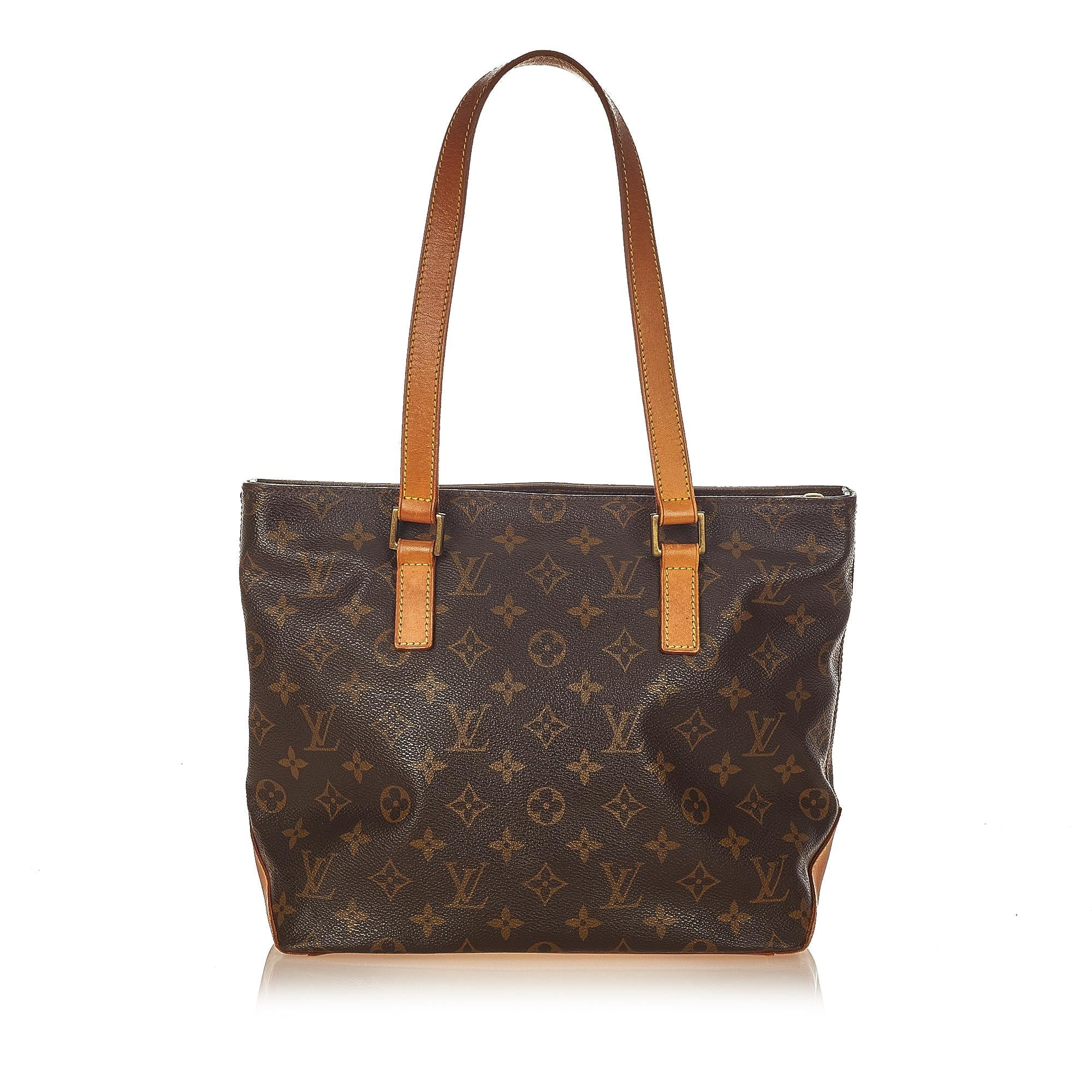 Louis Vuitton Monogram Cabas Mezzo (SHG-26022)