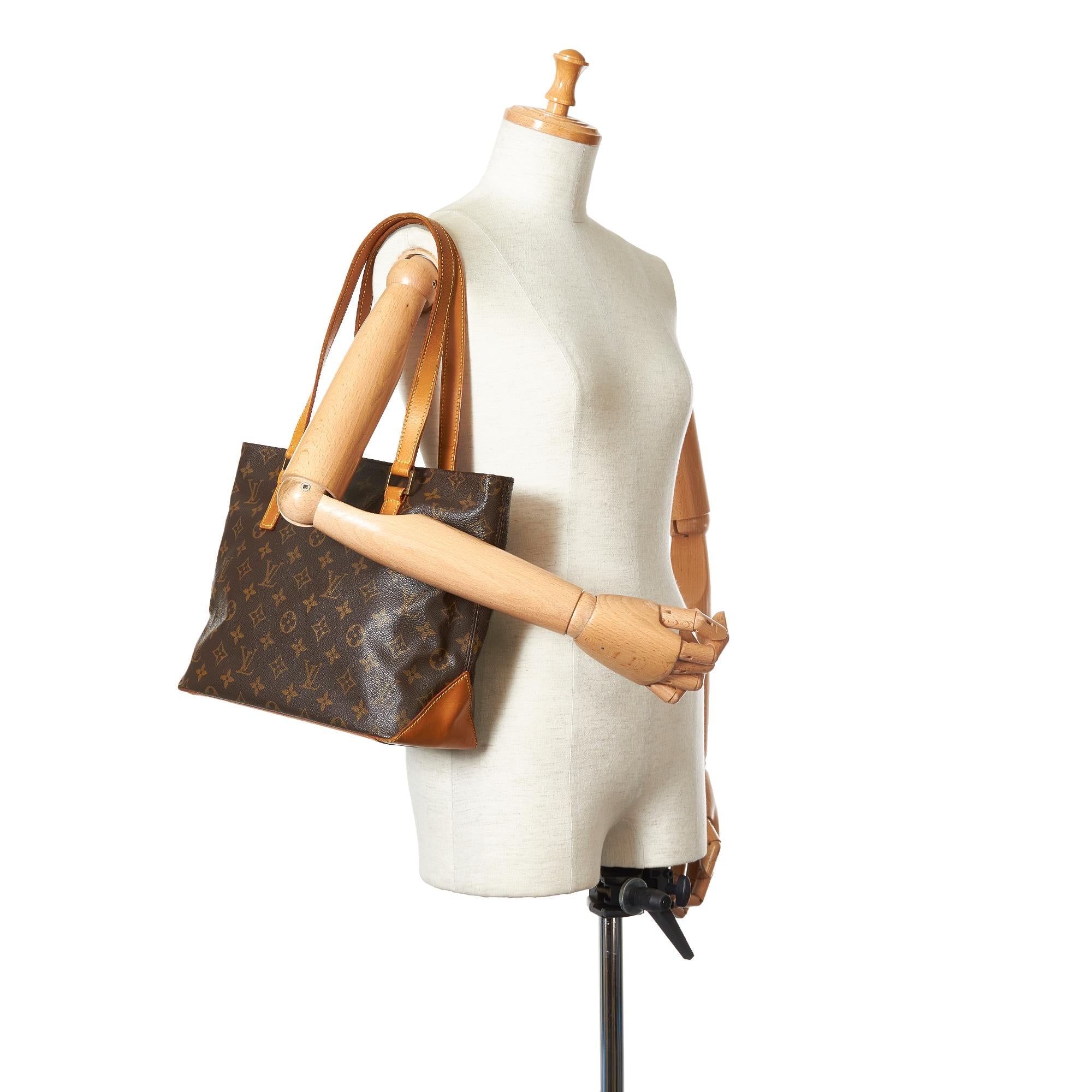 Louis Vuitton Monogram Cabas Mezzo (SHG-26022)