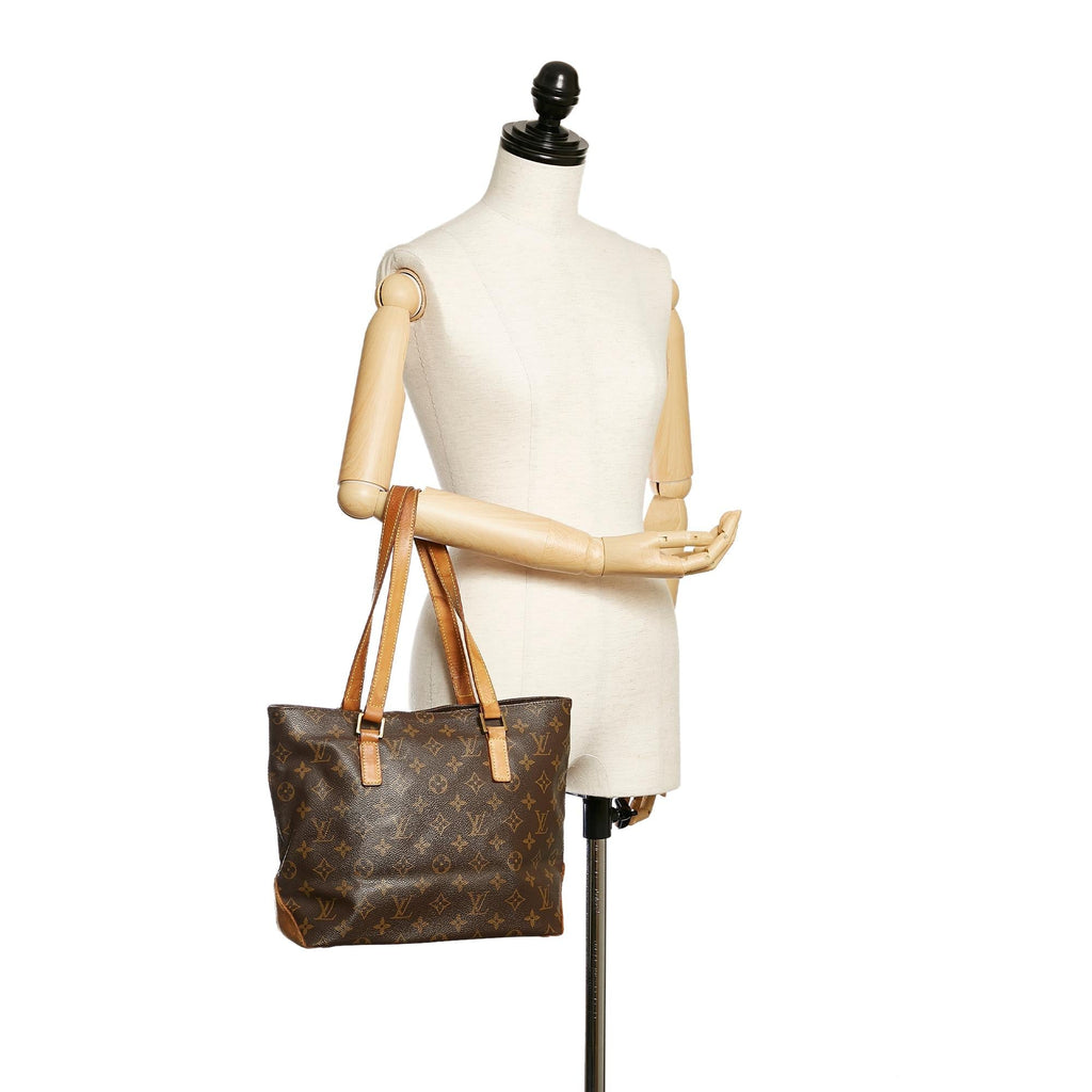 Louis Vuitton Monogram Cabas Mezzo (SHG-28487)