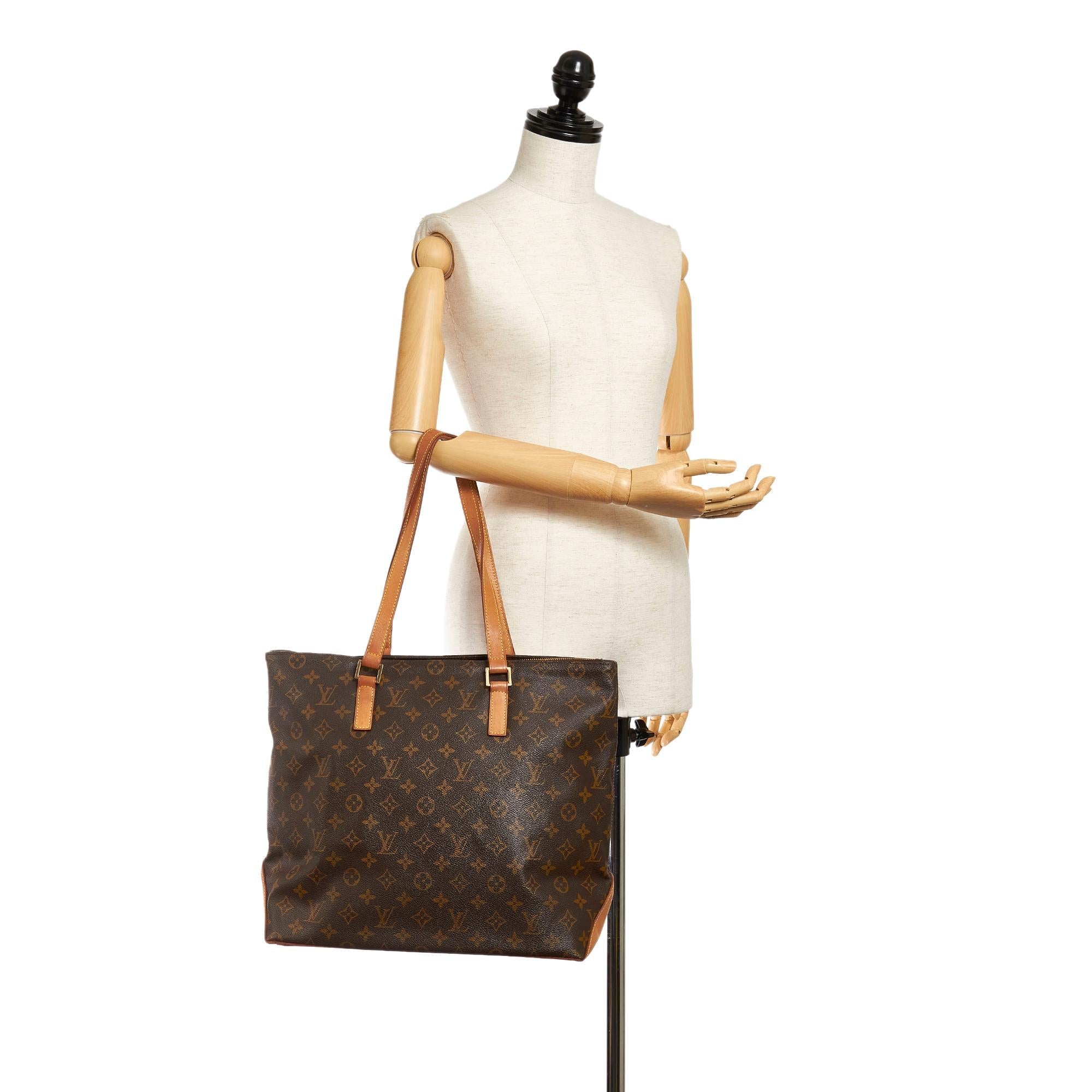 Louis Vuitton Monogram Cabas Mezzo (SHG-28641)