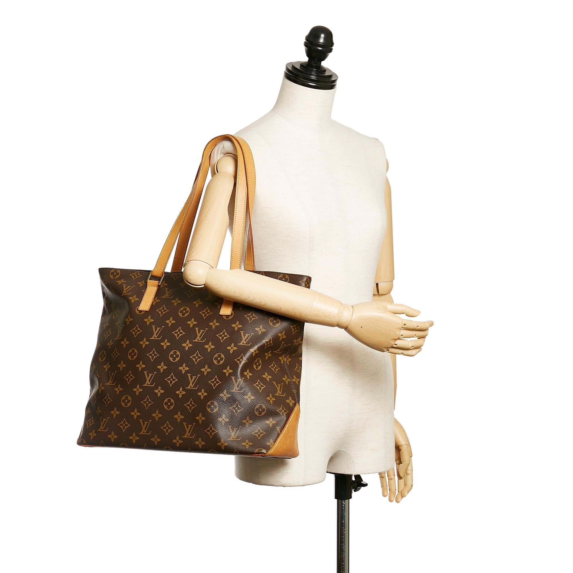 Louis Vuitton Monogram Cabas Mezzo (SHG-30244)