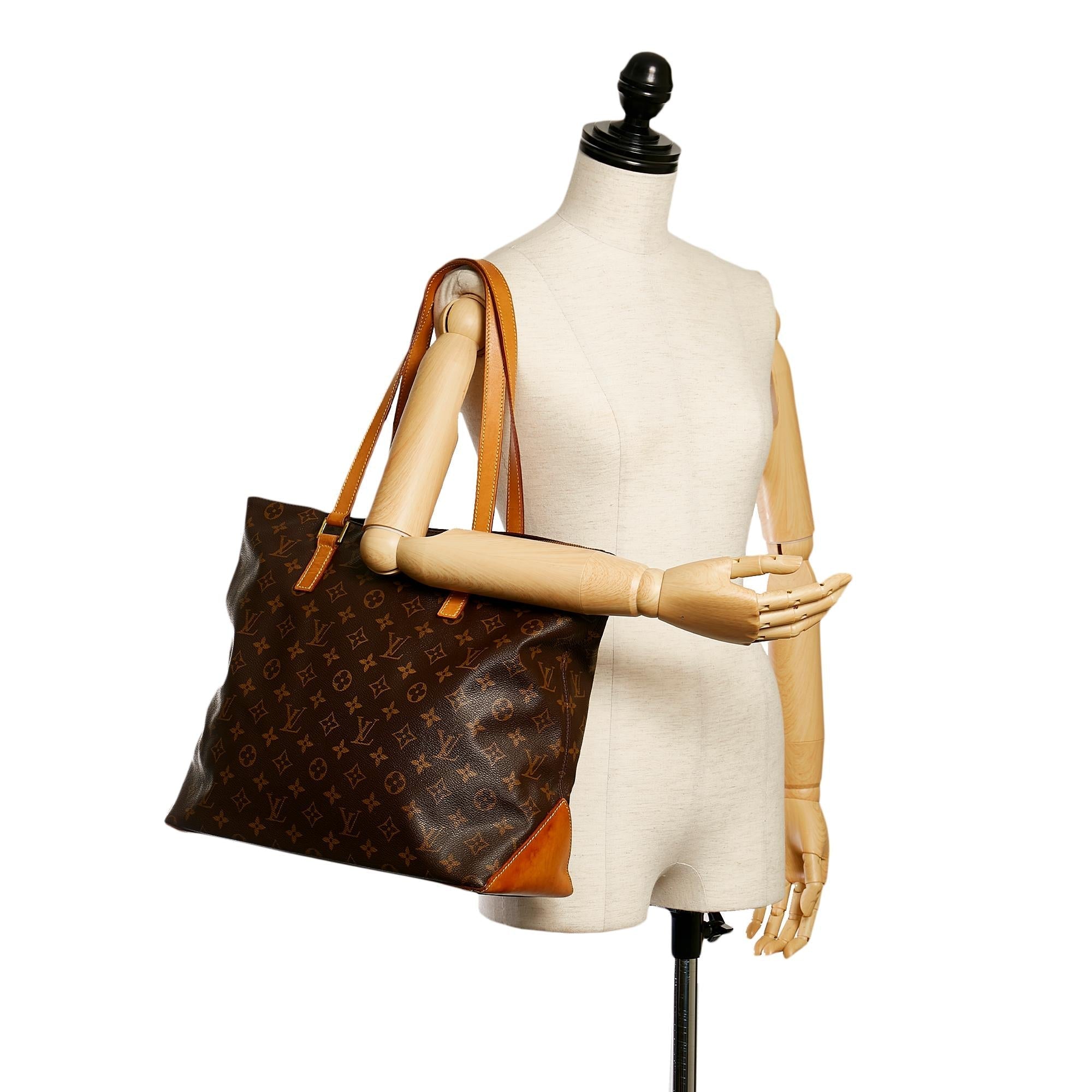 Louis Vuitton Monogram Cabas Mezzo (SHG-30875)