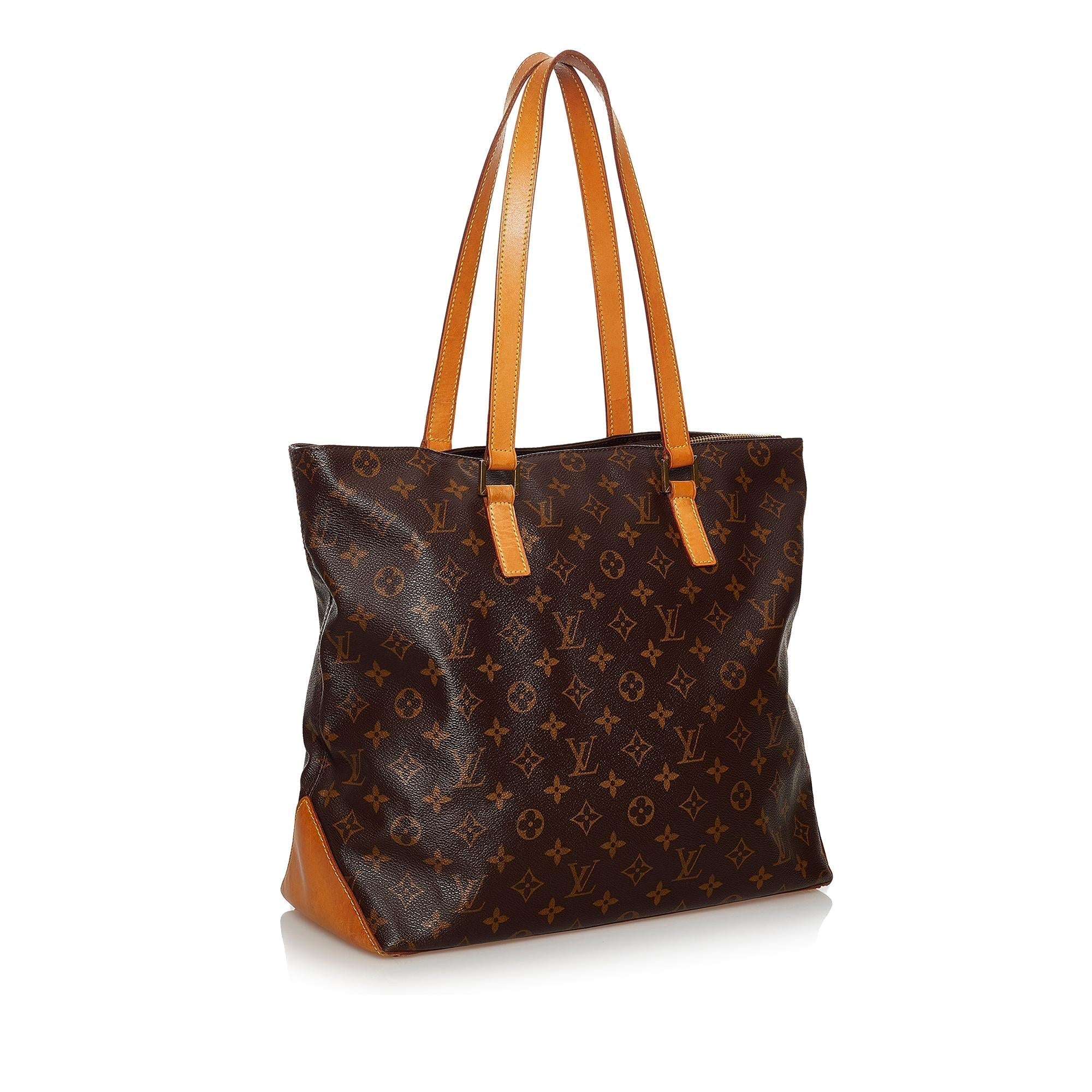 Louis Vuitton Monogram Cabas Mezzo (SHG-30875)