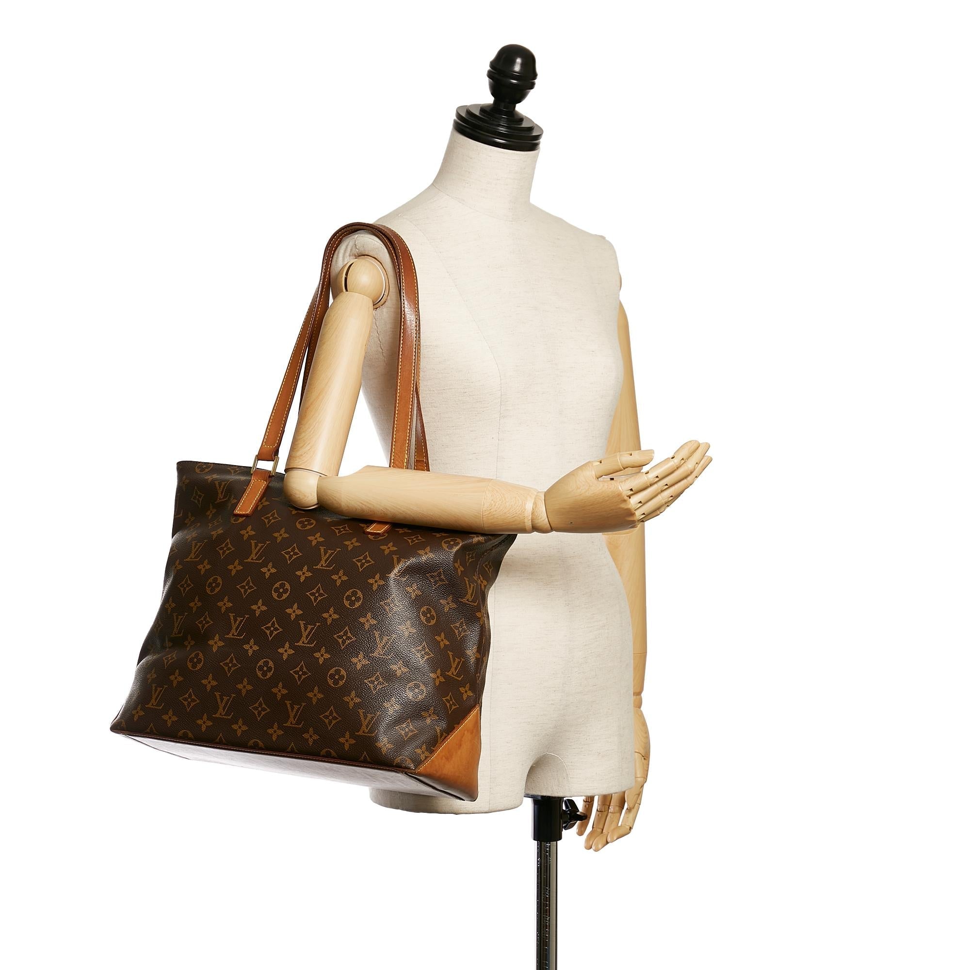 Louis Vuitton Monogram Cabas Mezzo (SHG-30993)