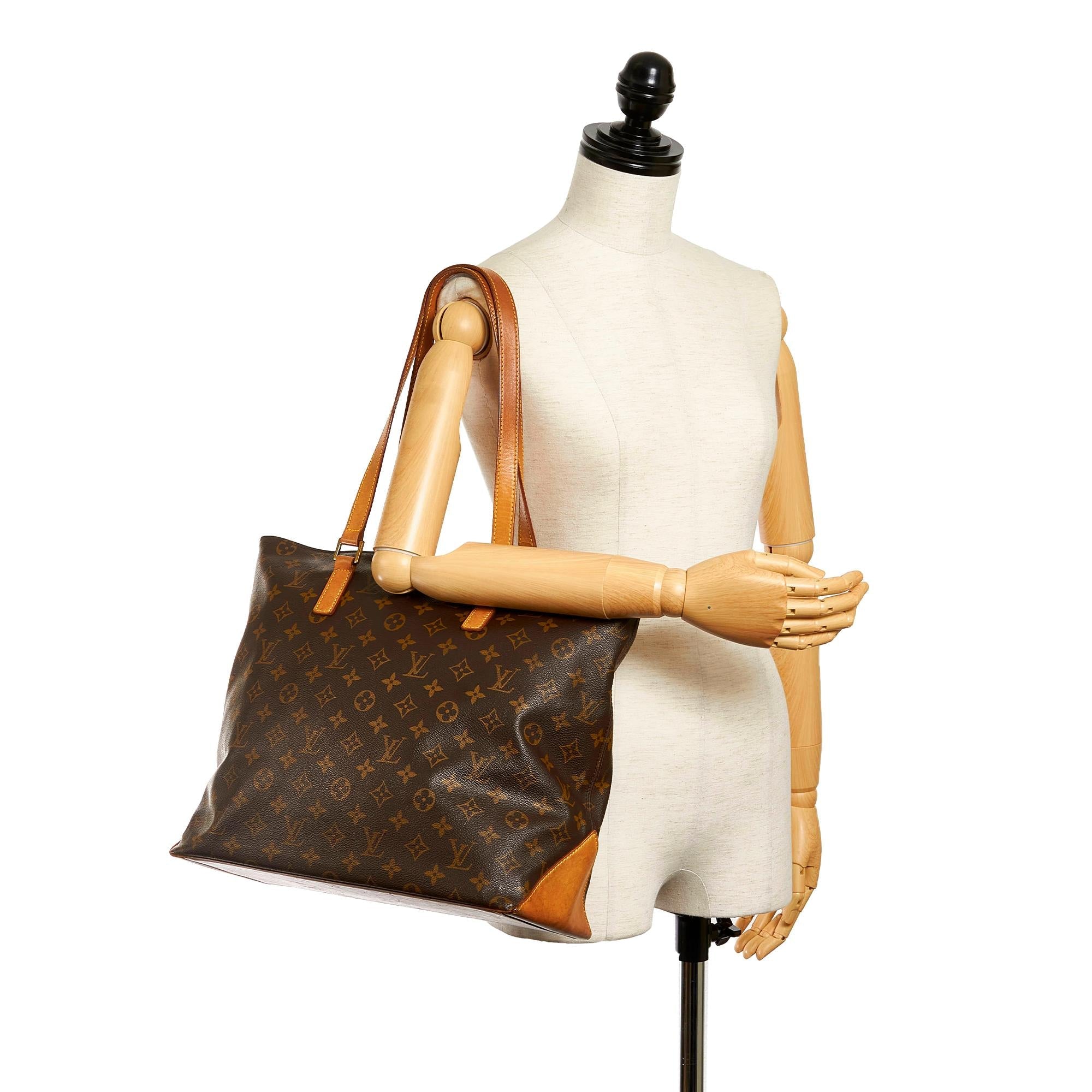 Louis Vuitton Monogram Cabas Mezzo (SHG-31335)