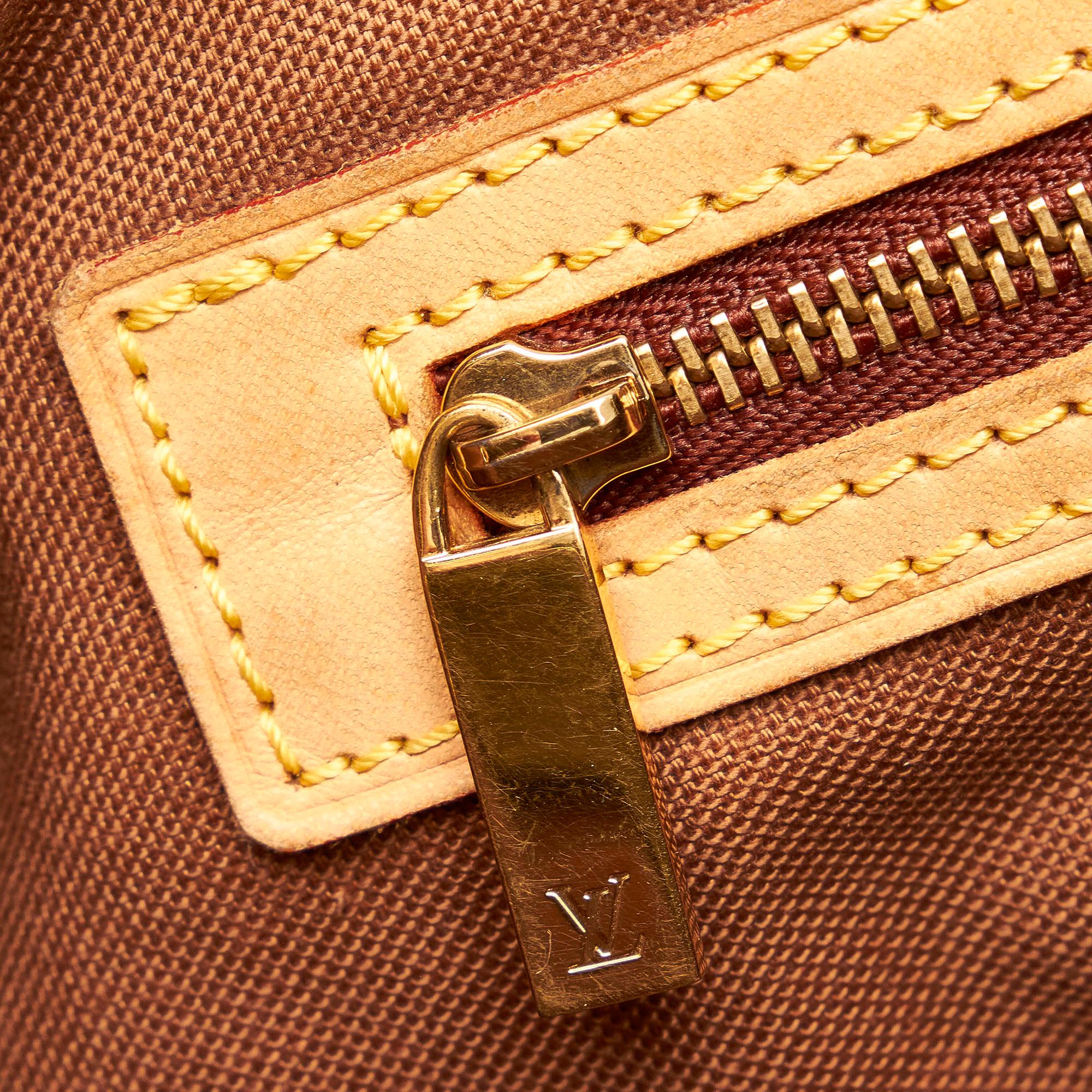 Louis Vuitton Monogram Cabas Mezzo (SHG-36300)