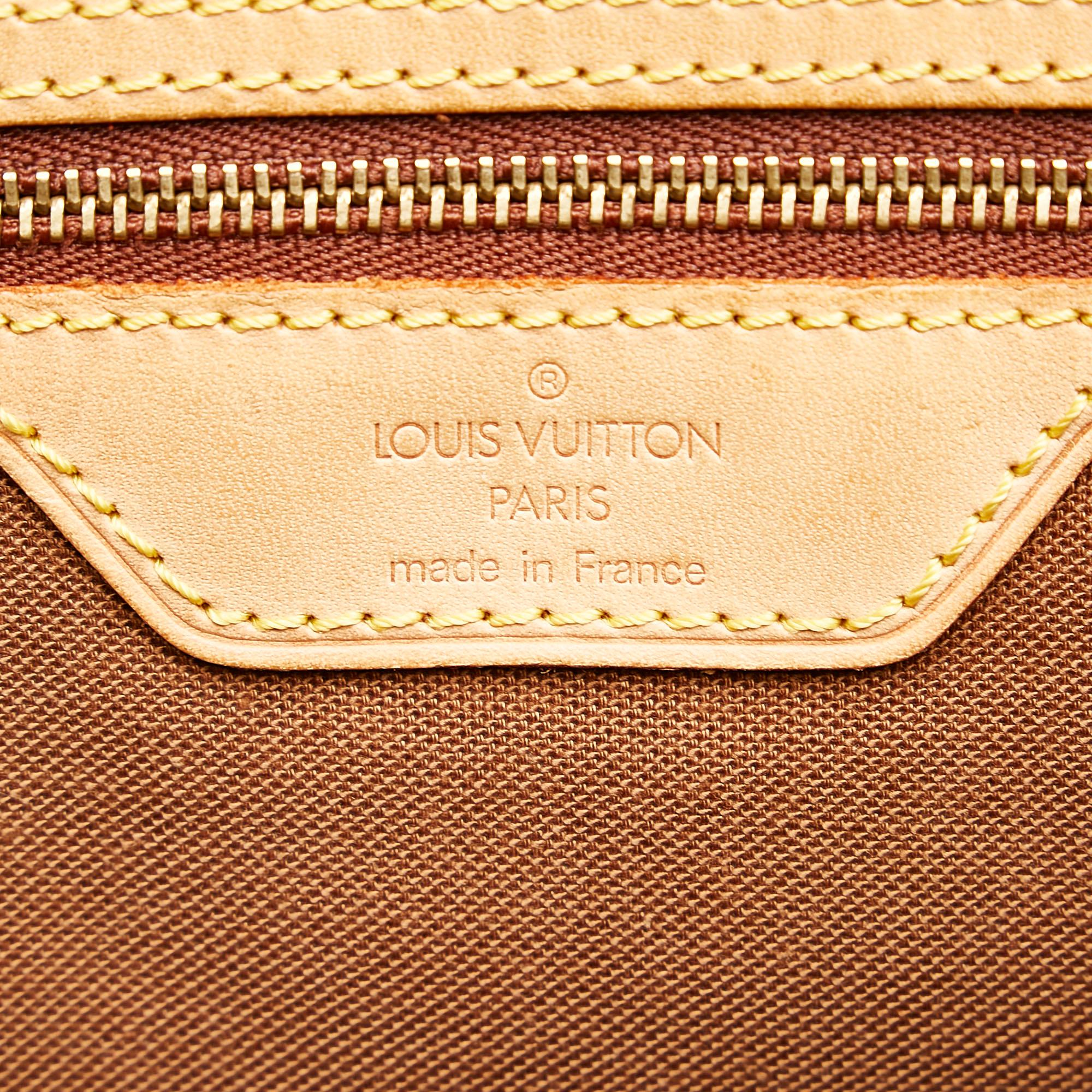 Louis Vuitton Monogram Cabas Mezzo (SHG-37517)