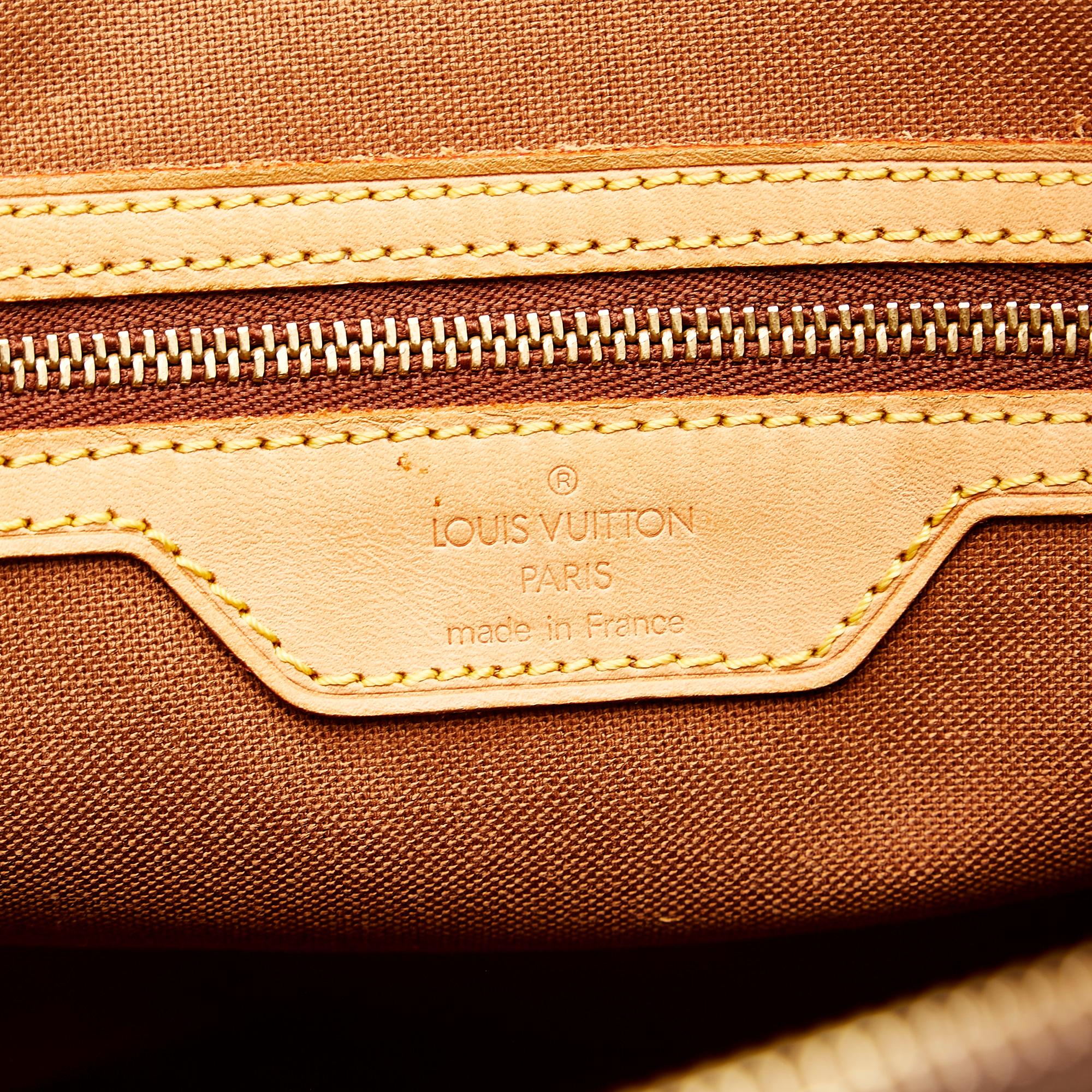Louis Vuitton Monogram Cabas Mezzo (SHG-37670)