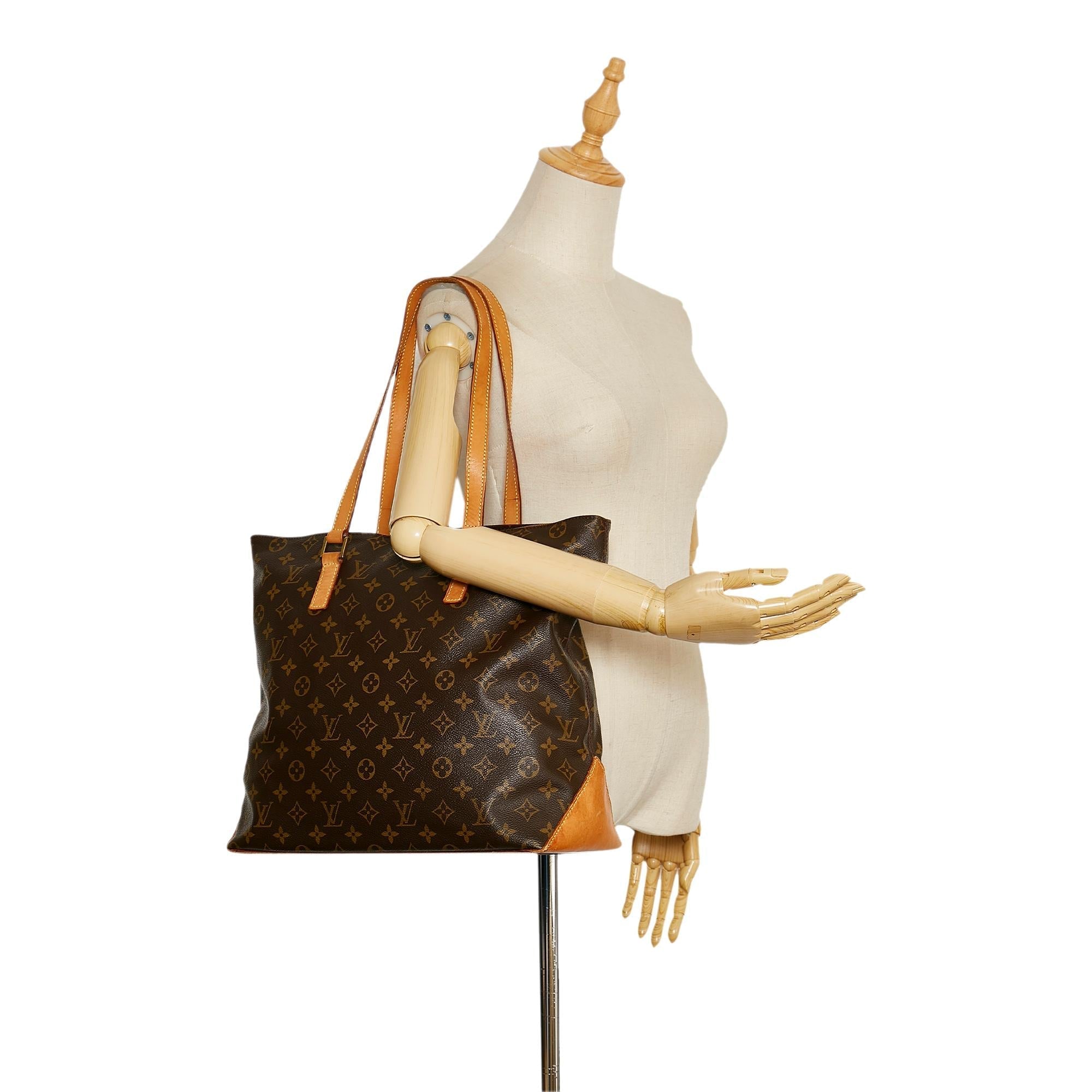 Louis Vuitton Monogram Cabas Mezzo (SHG-37670)