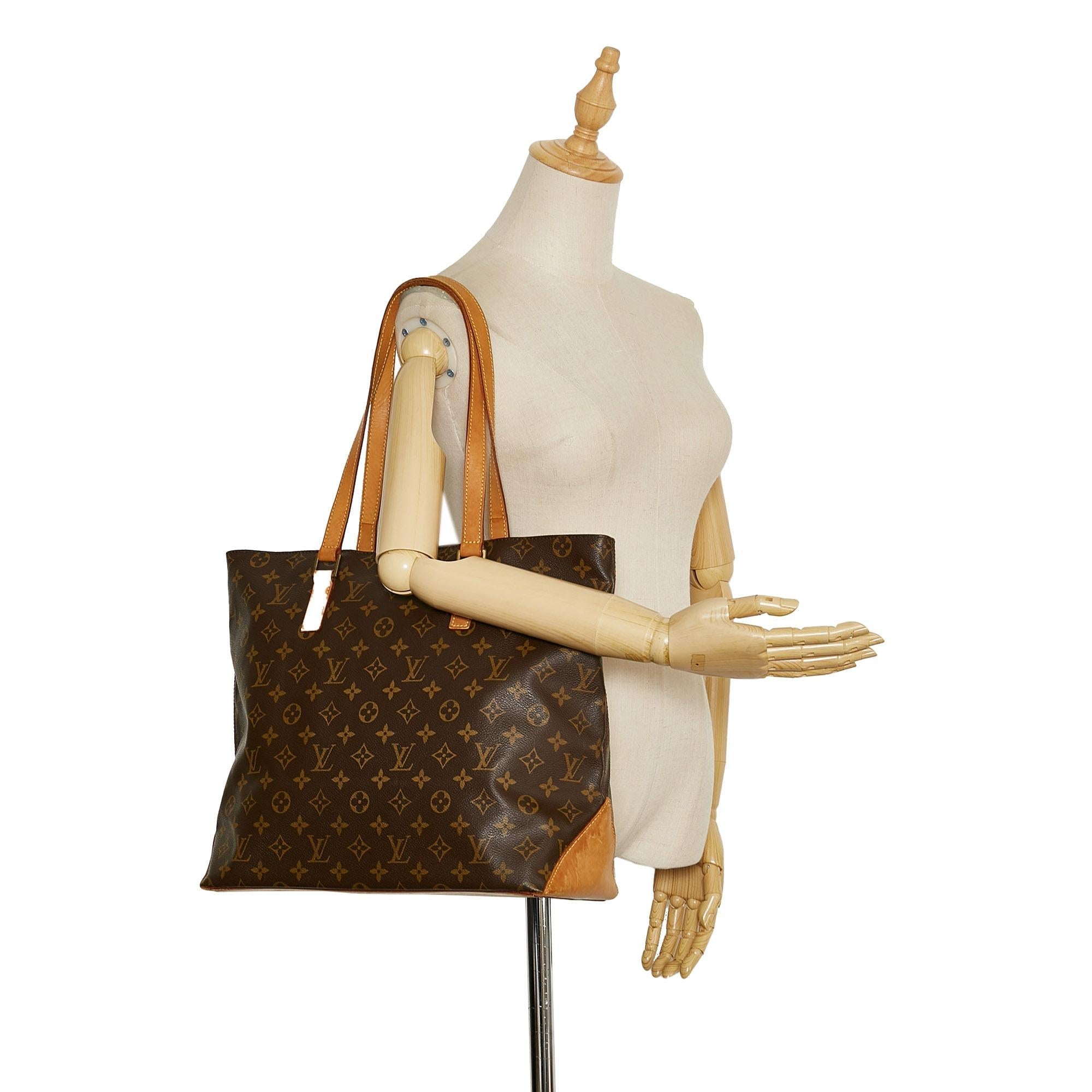 Louis Vuitton Monogram Cabas Mezzo (SHG-cvpD8b)