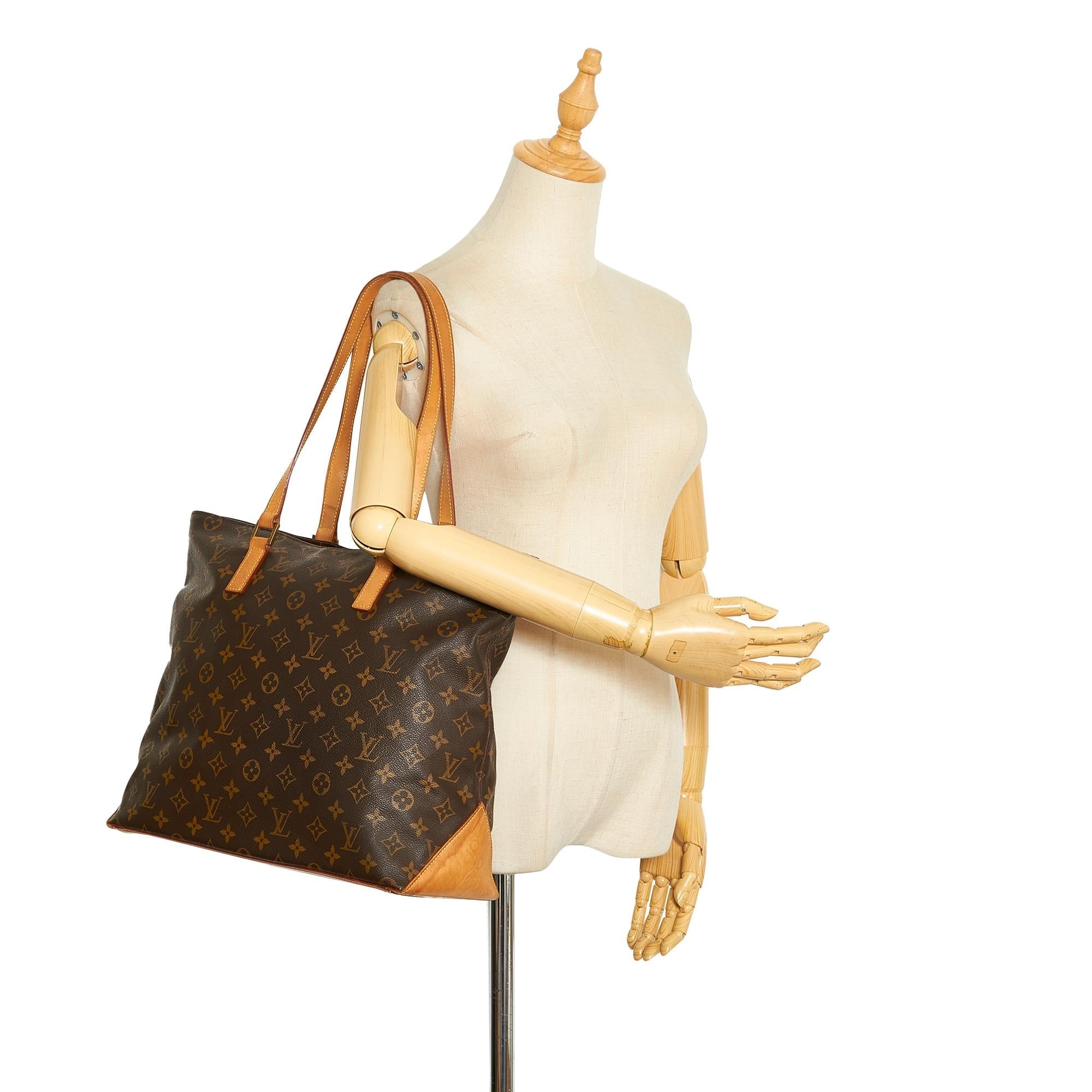 Louis Vuitton Monogram Cabas Mezzo (SHG-TkPB90)