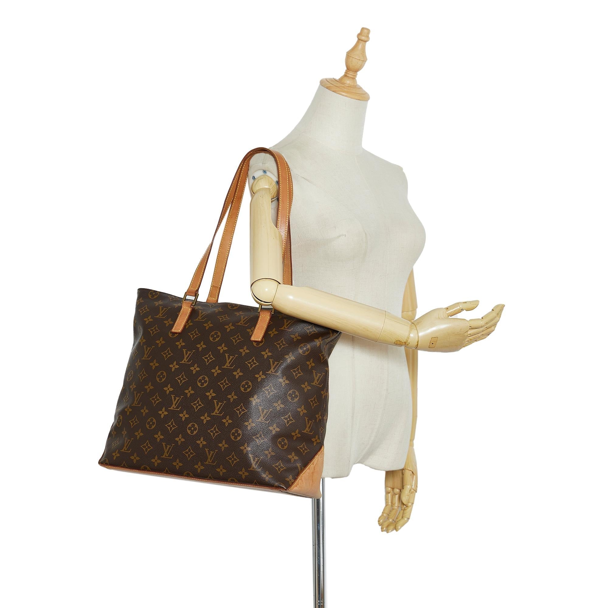 Louis Vuitton Monogram Cabas Mezzo (SHG-1RcFFo)