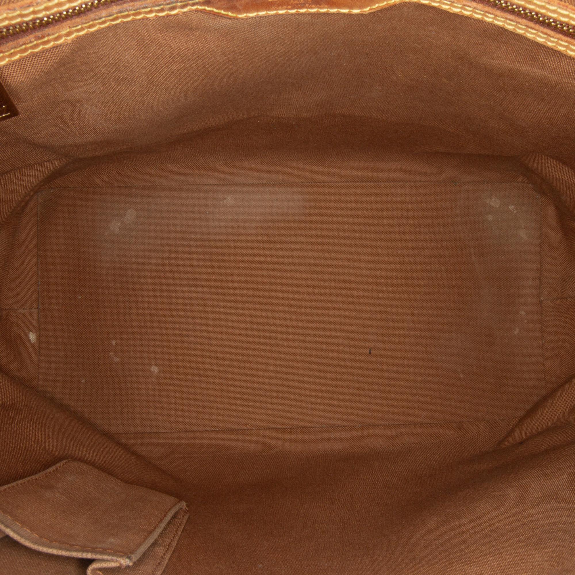 Louis Vuitton Monogram Cabas Mezzo (SHG-zaCjt7)