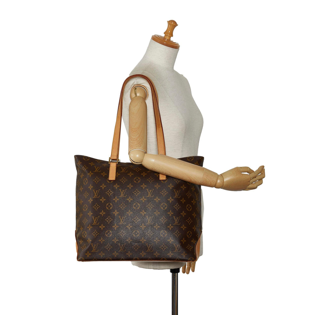 Louis Vuitton Monogram Cabas Mezzo (SHG-Whsmj2)