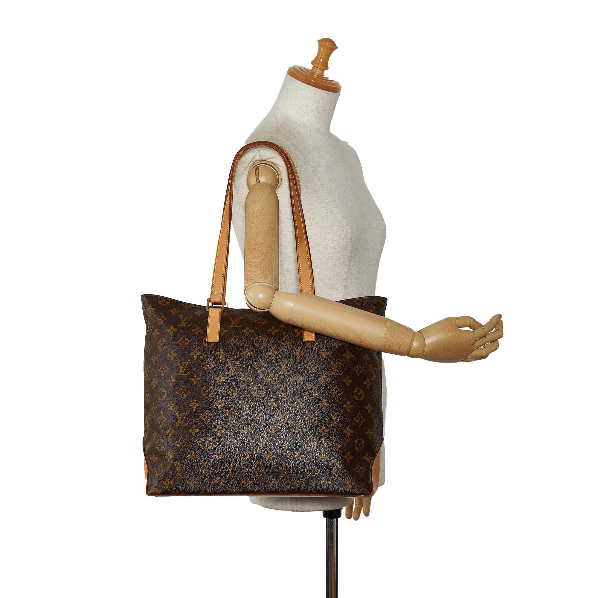 Louis Vuitton Monogram Cabas Mezzo (SHG-Whsmj2)