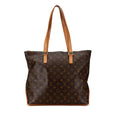 Louis Vuitton Monogram Cabas Mezzo (SHG-FfTuGM)