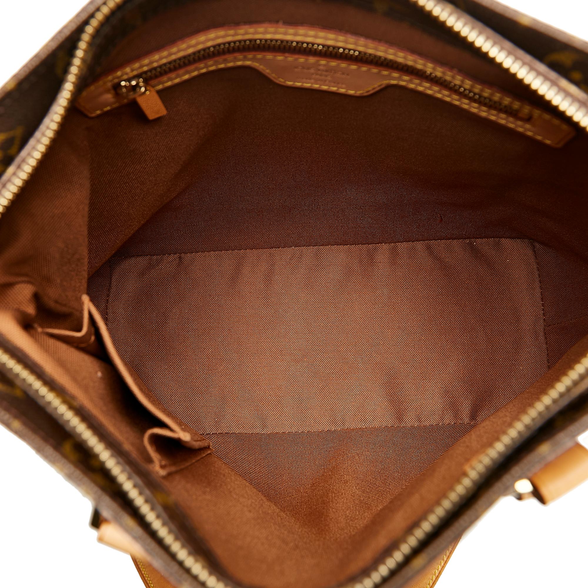 Louis Vuitton Monogram Cabas Piano (SHG-bdstbA)