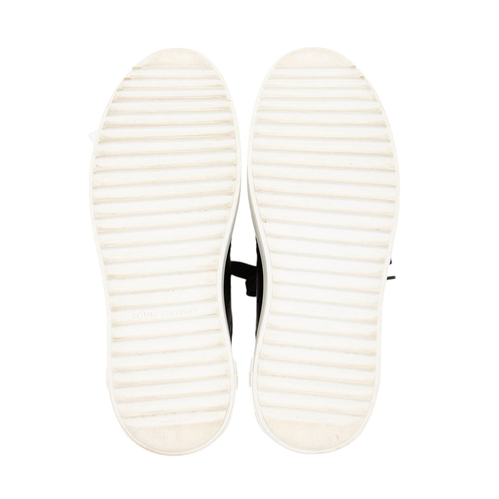 Louis Vuitton Monogram Calfskin Time Out Sneakers - Size 7 / 37