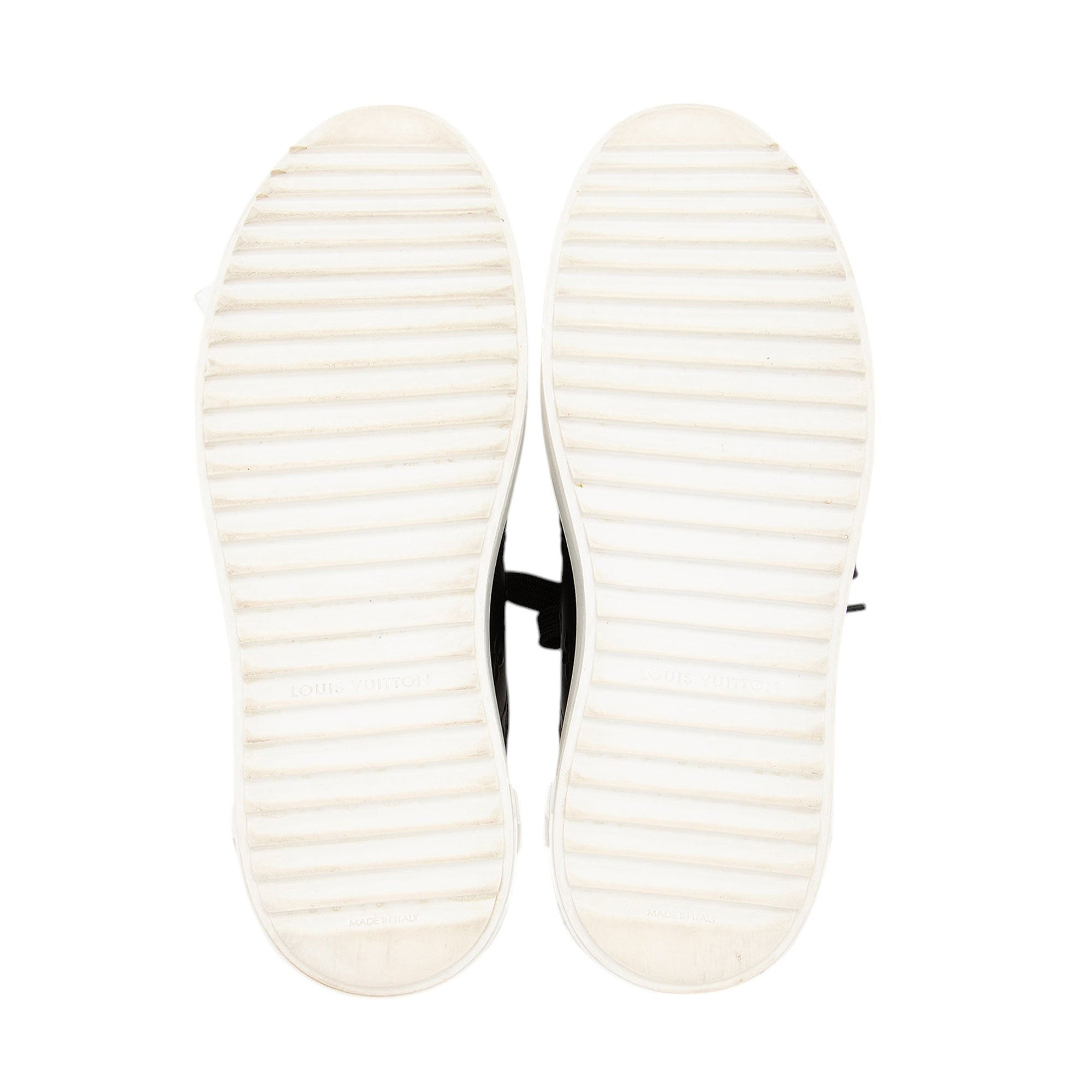 Louis Vuitton Monogram Calfskin Time Out Sneakers - Size 7 / 37