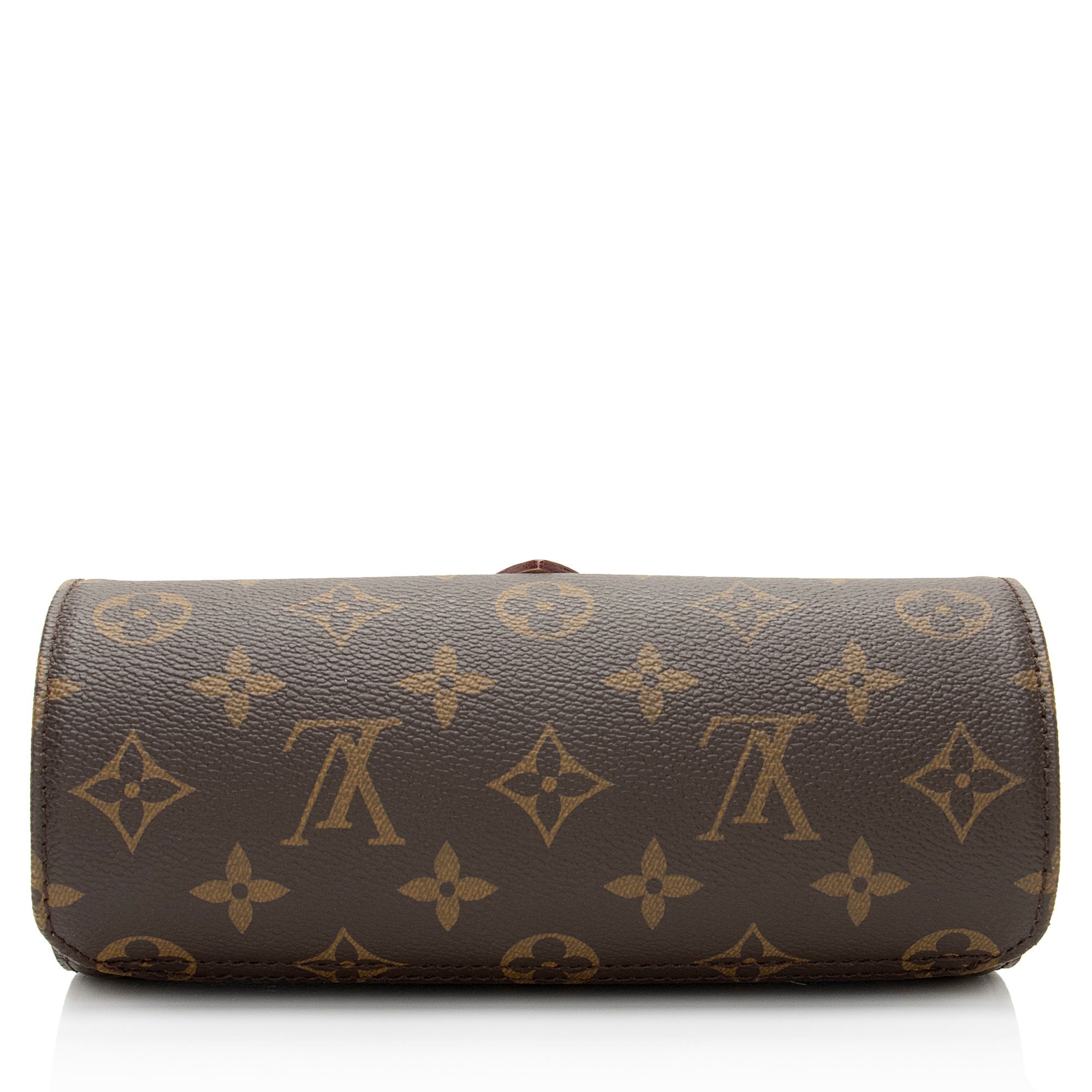 Louis Vuitton Monogram Canvas 3 Watch Travel Case (SHF-hcFKLN)
