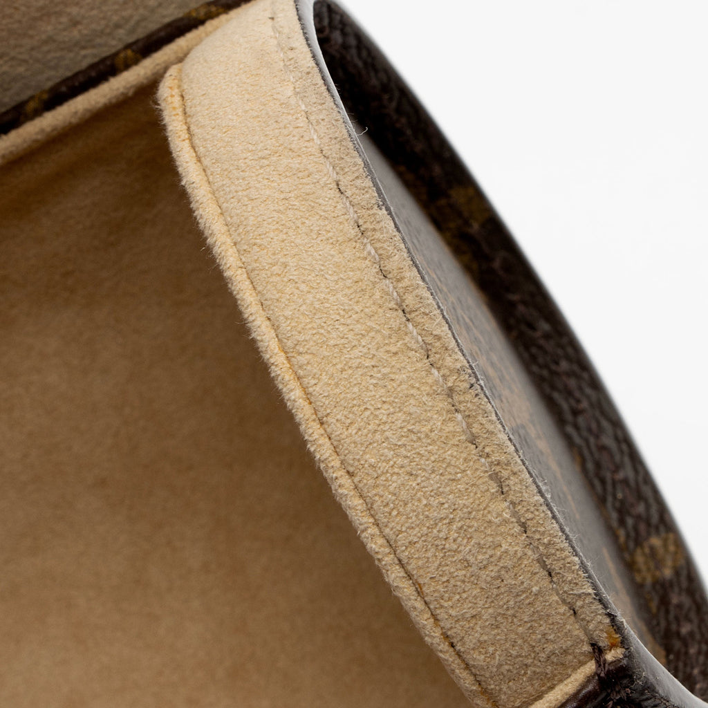 Louis Vuitton Monogram Canvas 3 Watch Travel Case (SHF-hcFKLN)