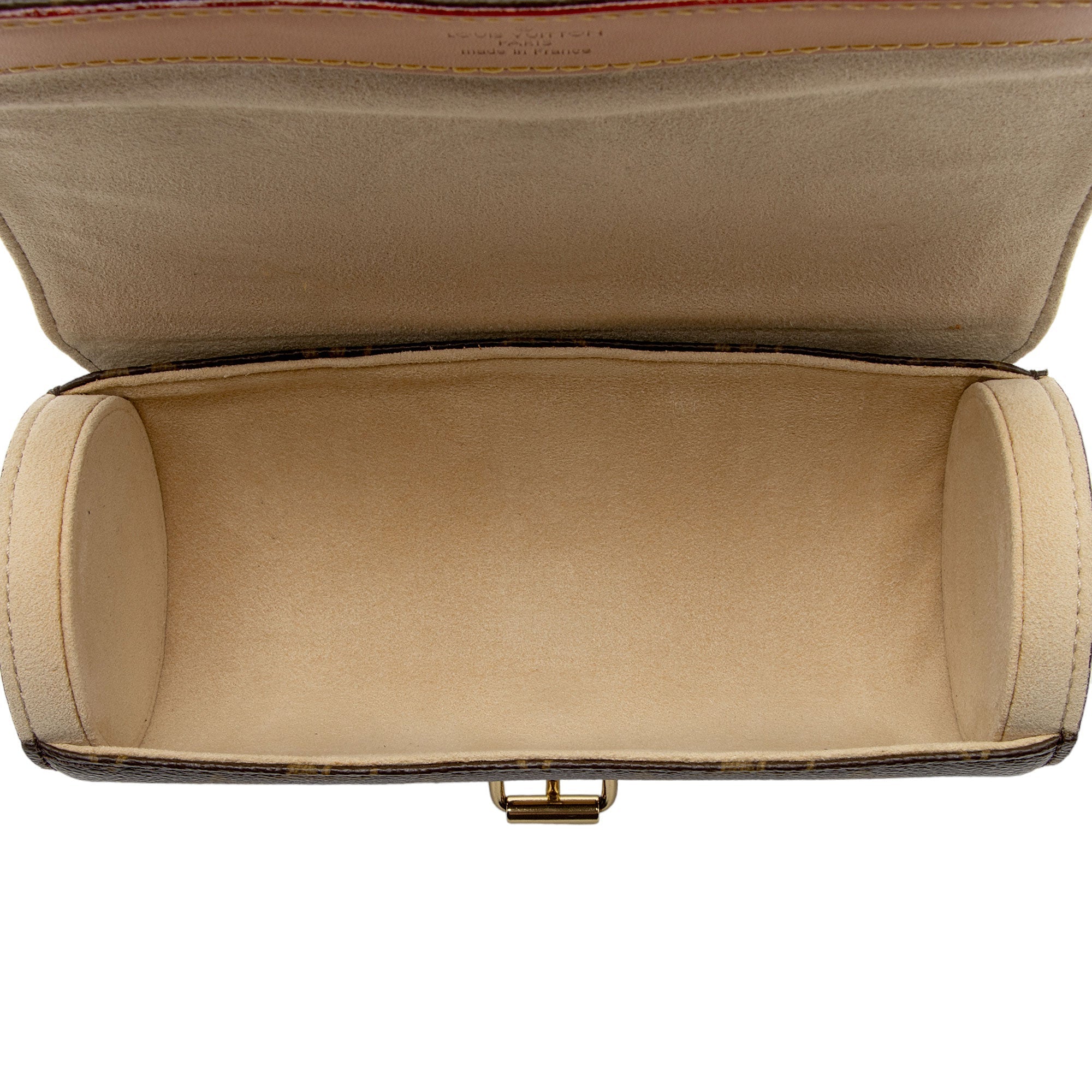 Louis Vuitton Monogram Canvas 3 Watch Travel Case (SHF-Nm6c35)