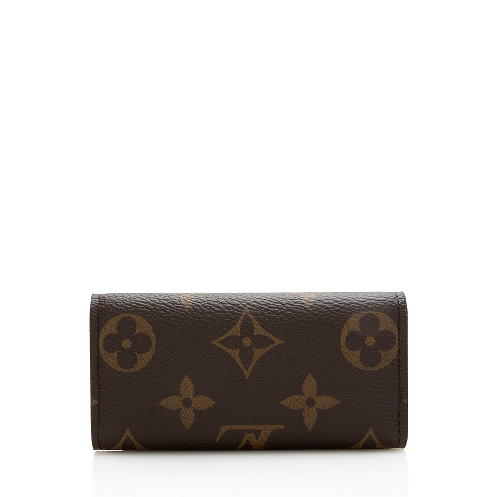 Louis Vuitton Monogram Canvas 4 Key Holder (SHF-21856)