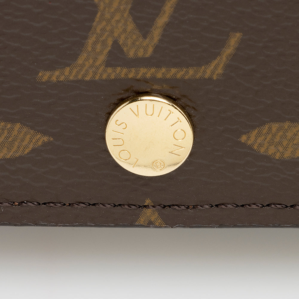Louis Vuitton Monogram Canvas 4 Key Holder (SHF-21856)