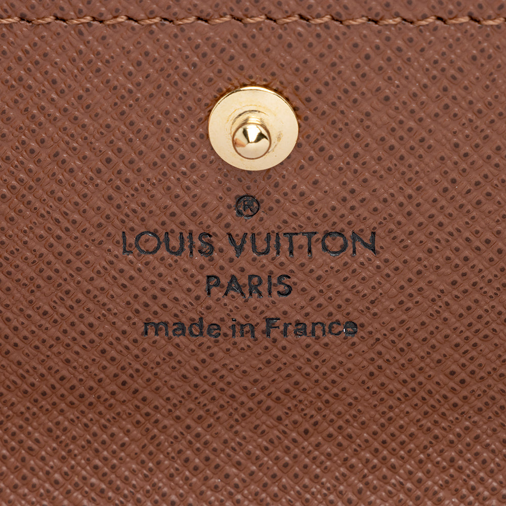 Louis Vuitton Monogram Canvas 4 Key Holder (SHF-21856)