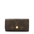 Louis Vuitton Monogram Canvas 4 Key Holder (SHF-F97dEY)