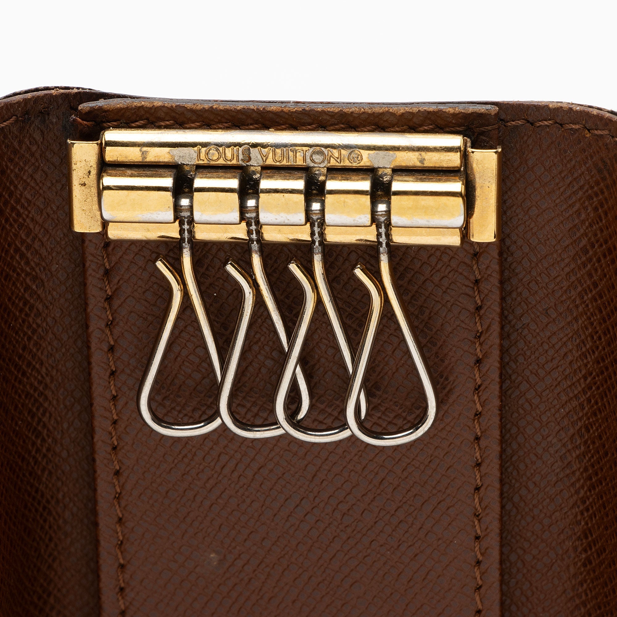 Louis Vuitton Monogram Canvas 4 Key Holder