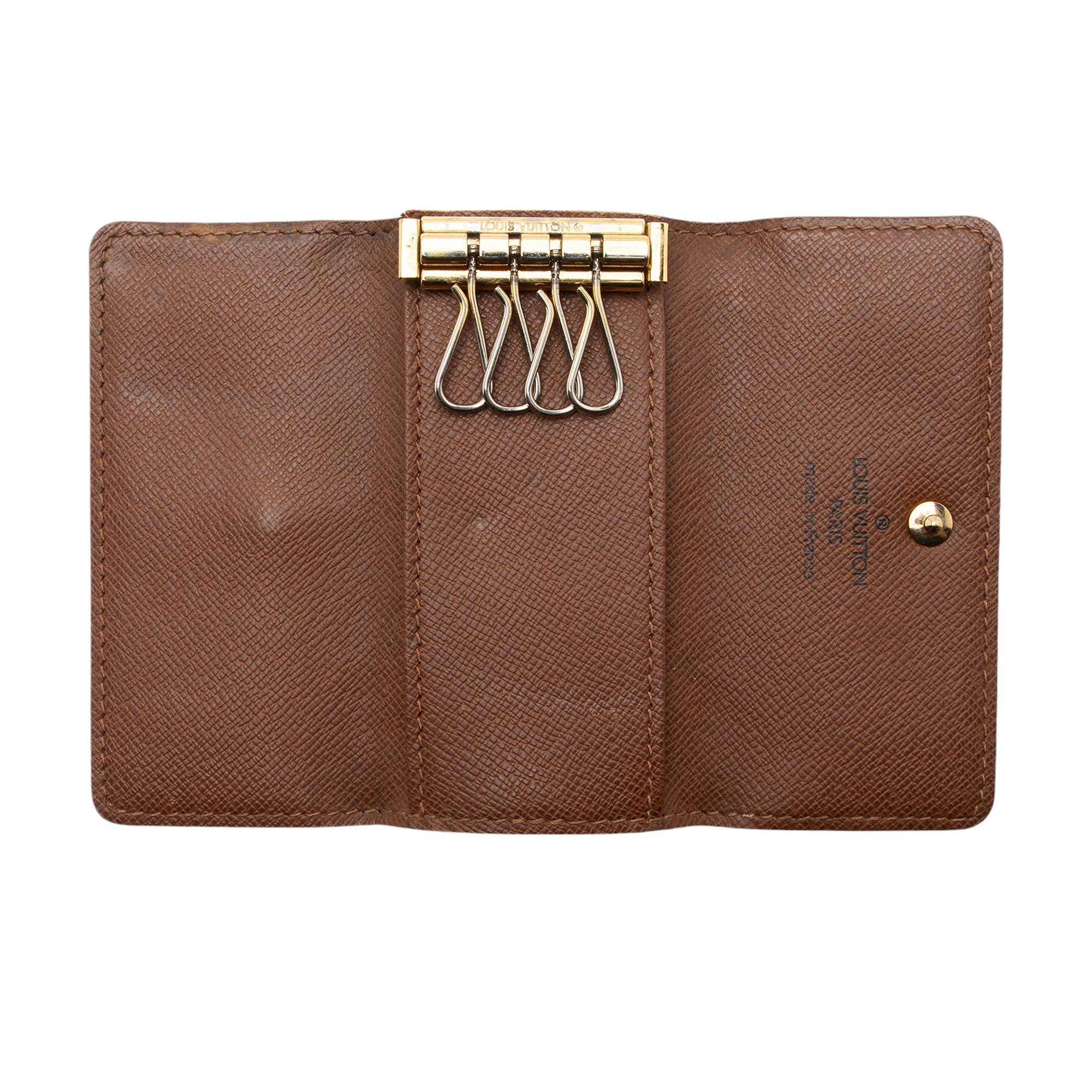 Louis Vuitton Monogram Canvas 4 Key Holder