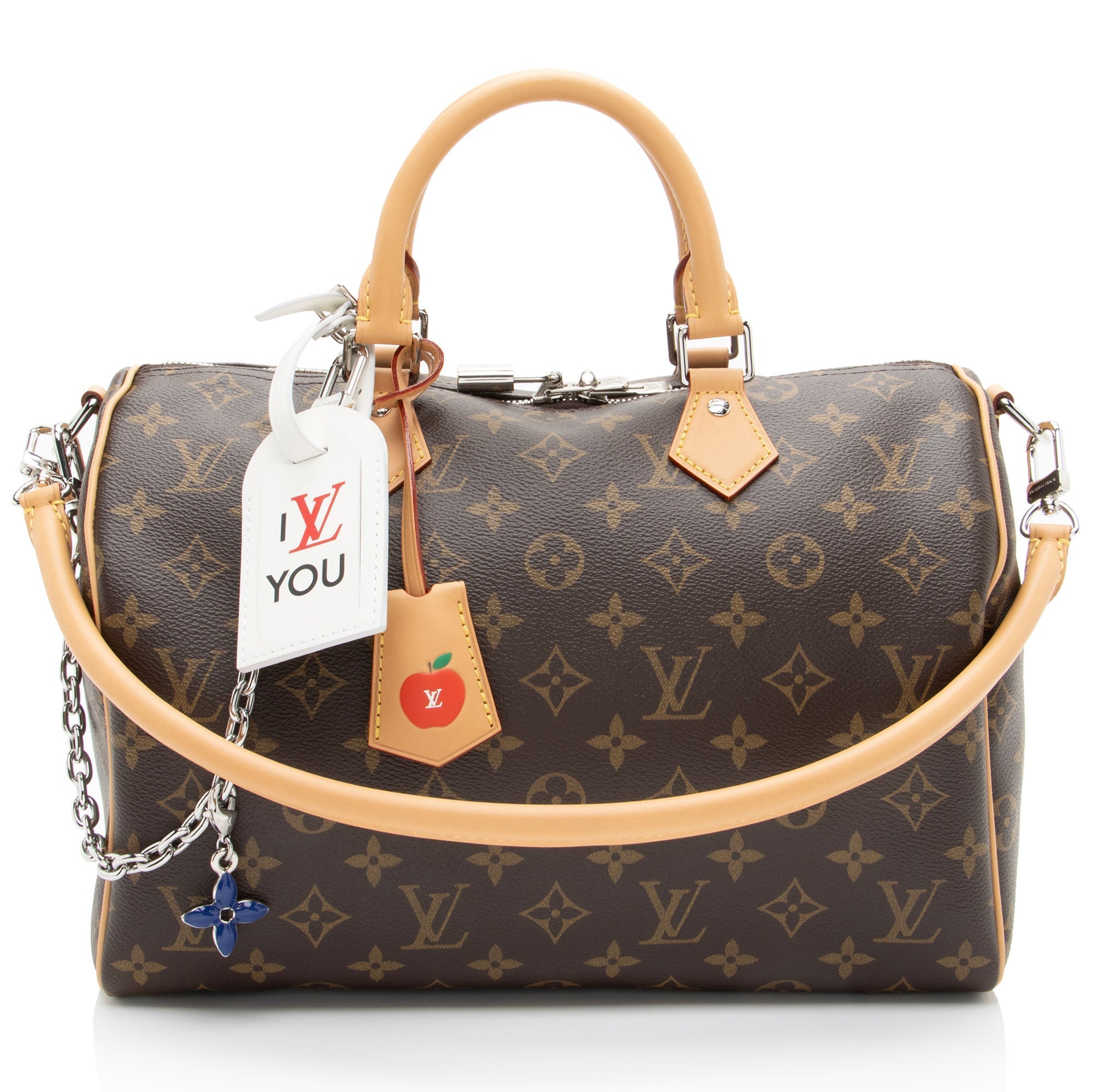 Louis Vuitton Monogram Canvas 57th Street NYC Soft Speedy 30 Satchel