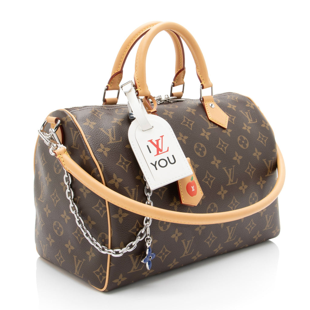 Louis Vuitton Monogram Canvas 57th Street NYC Soft Speedy 30 Satchel