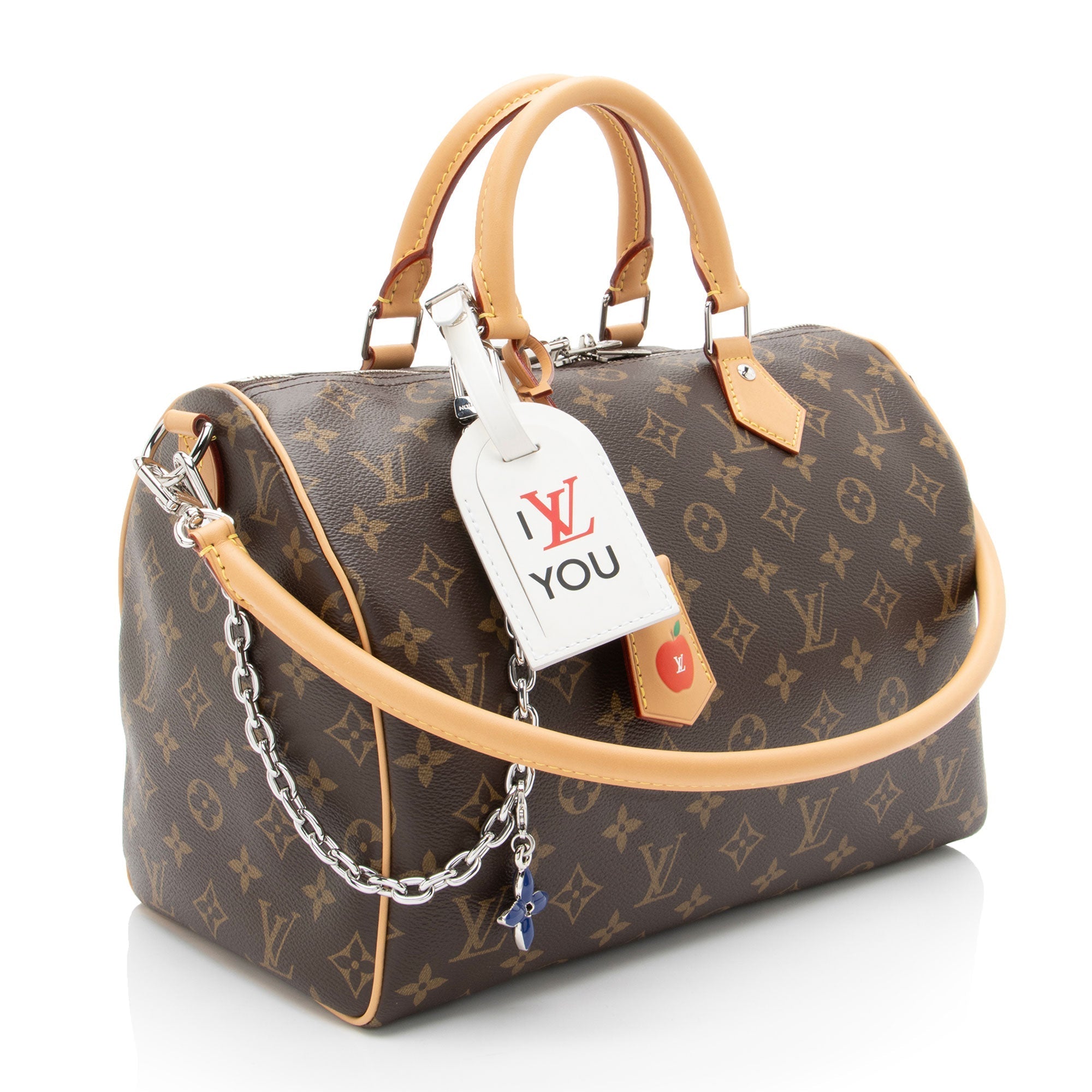 Louis Vuitton Monogram Canvas 57th Street NYC Soft Speedy 30 Satchel